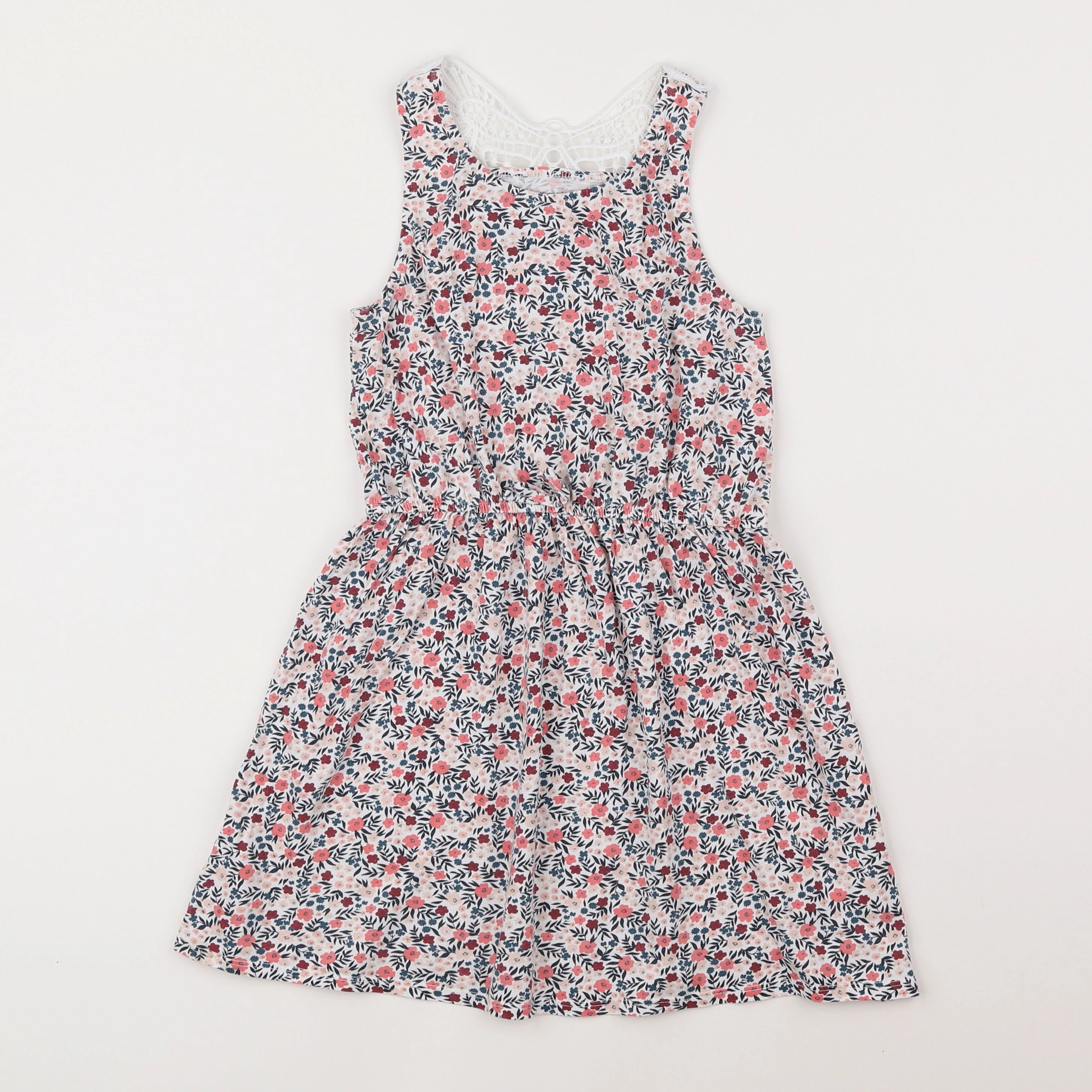 Vertbaudet - robe multicolore - 8 ans