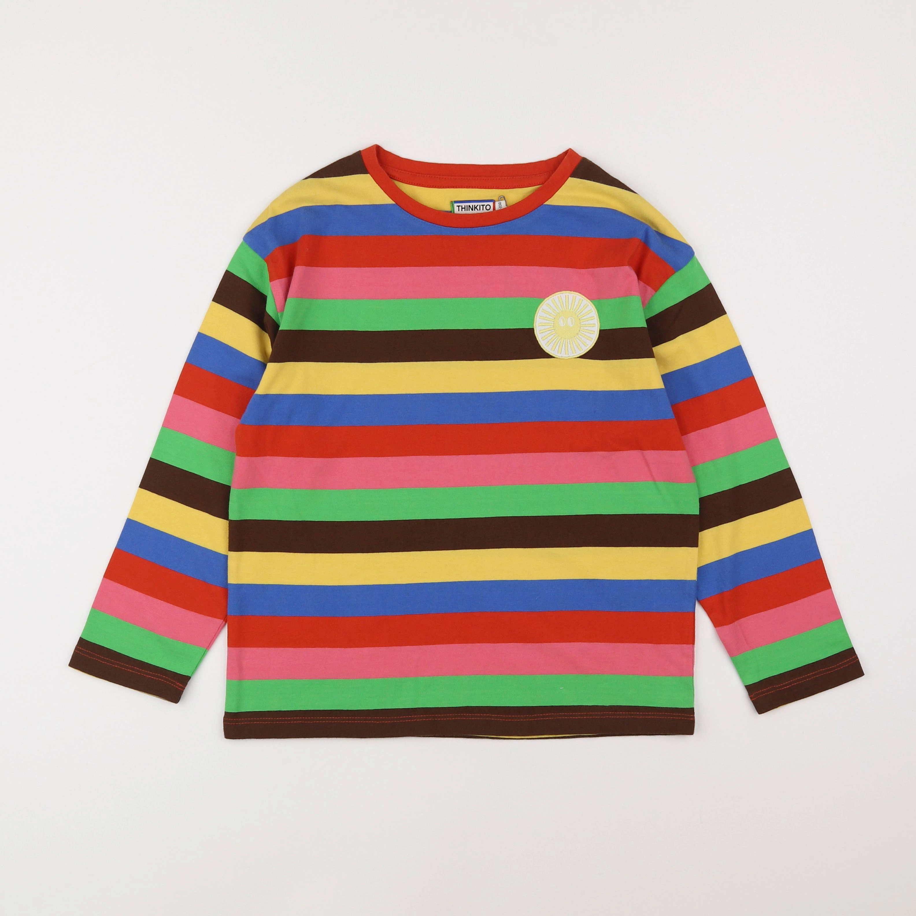 Thinking Mu  - tee-shirt multicolore - 4 ans