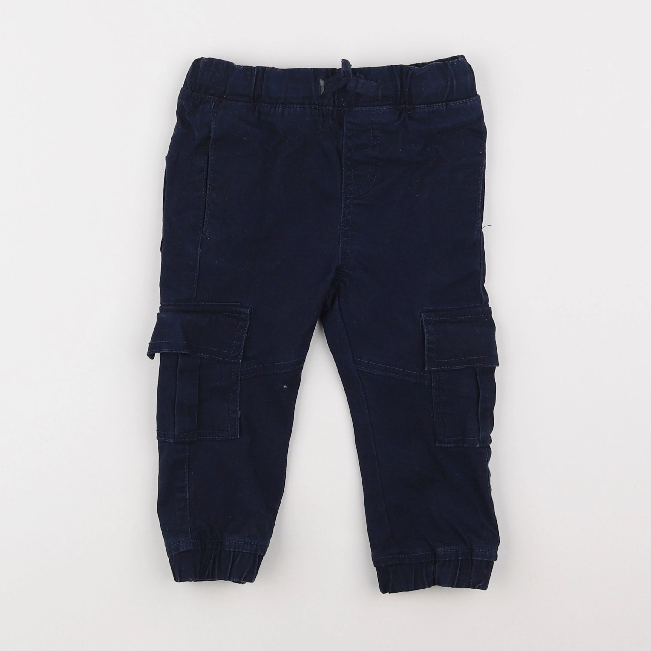 Vertbaudet - pantalon bleu - 2 ans