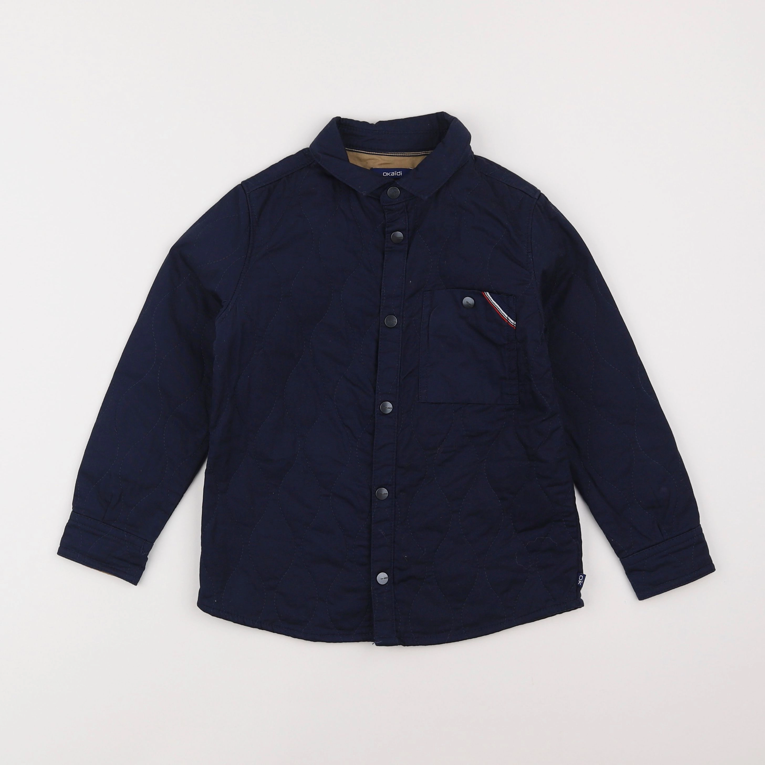 Okaidi - veste bleu - 6 ans