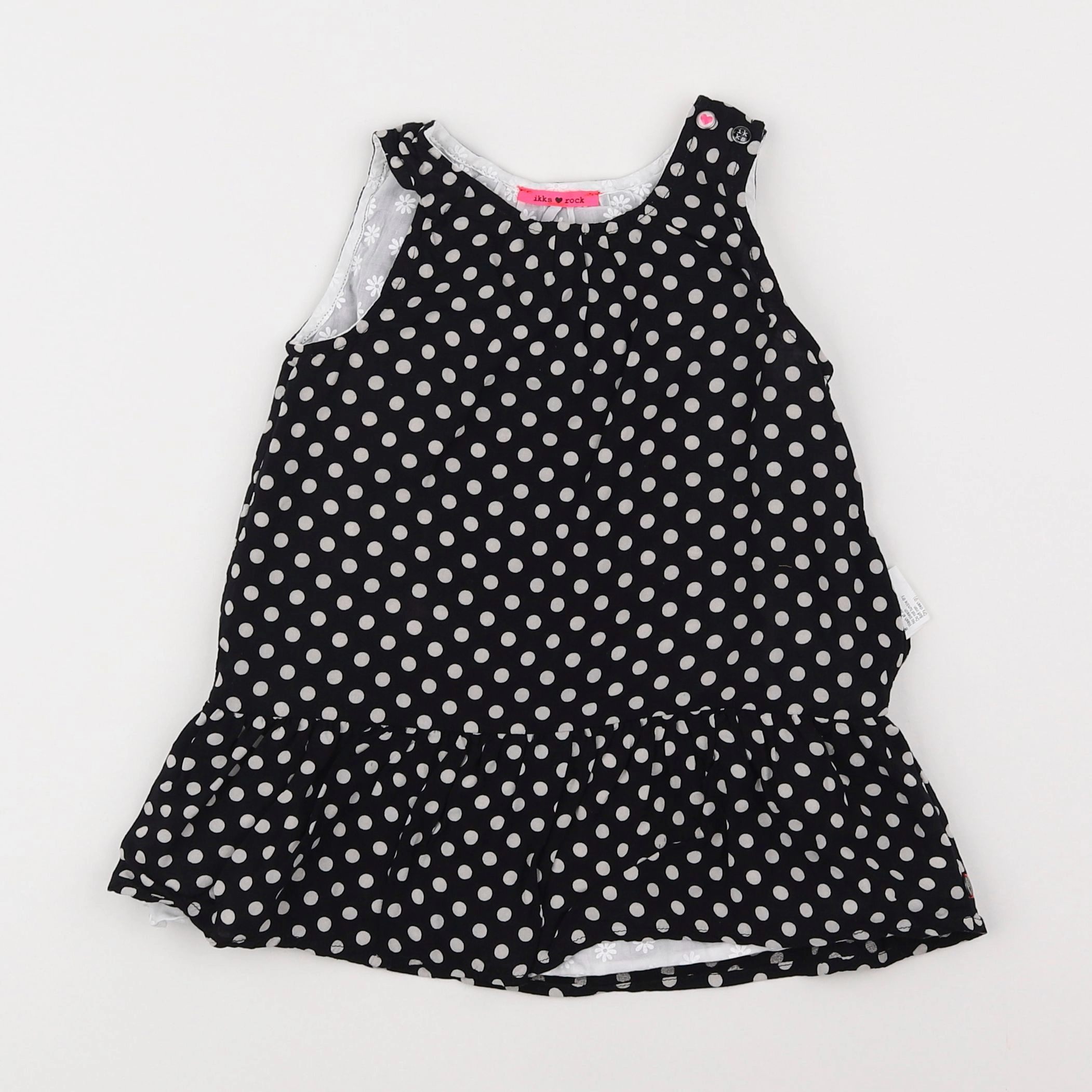 IKKS - robe noir - 2 ans