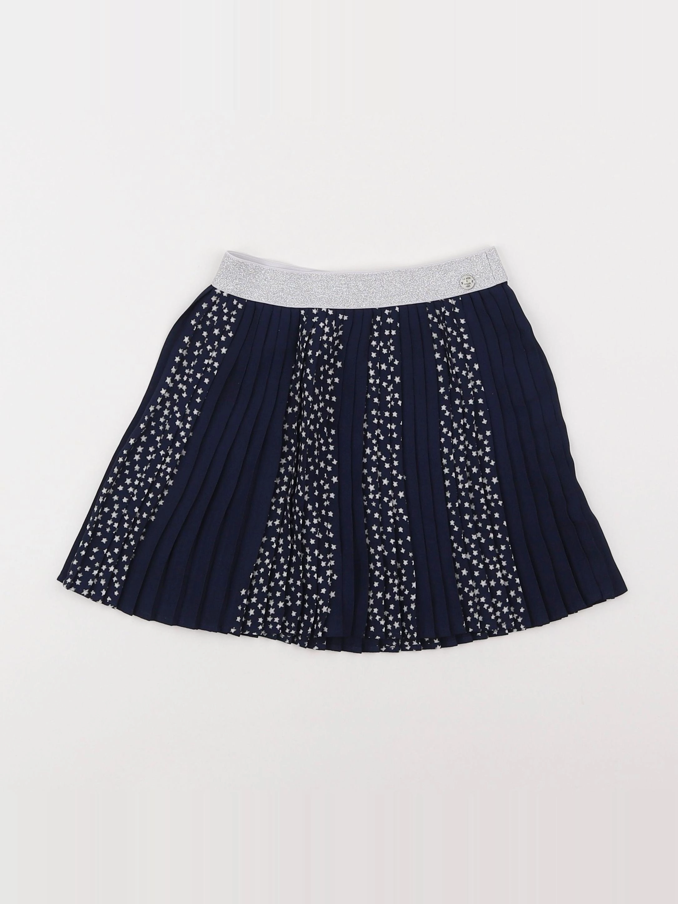 IKKS - jupe bleu, argent - 6 ans