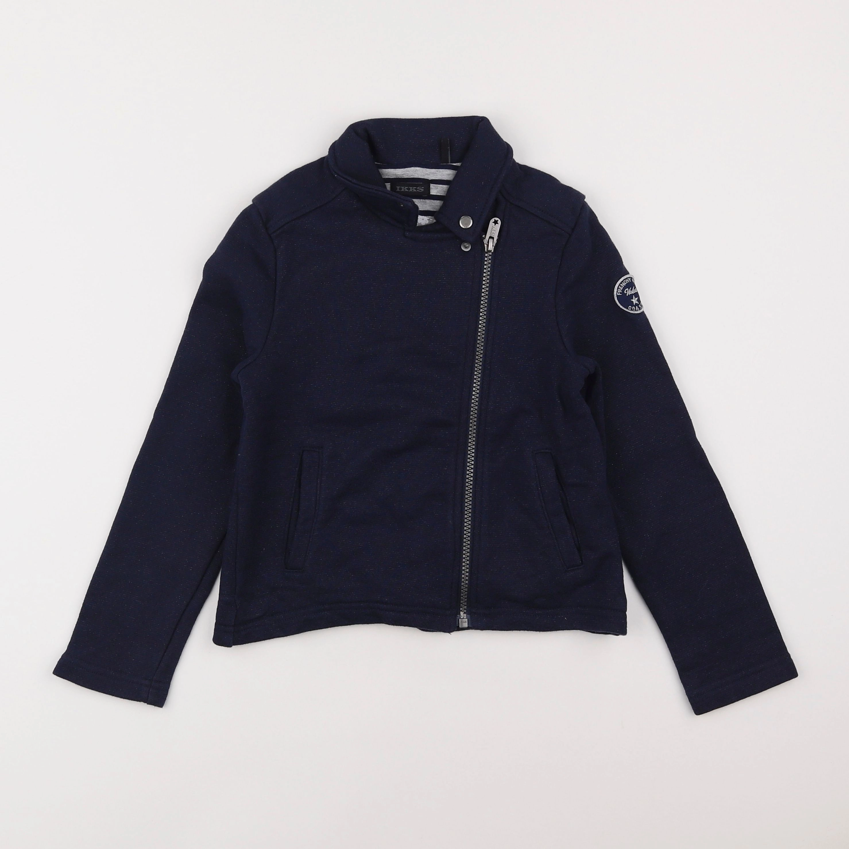 IKKS - veste bleu - 8 ans