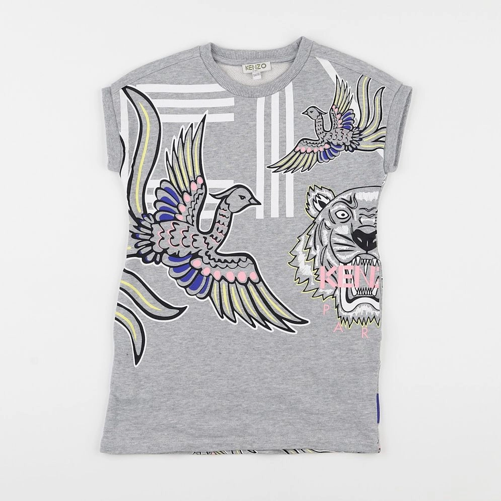 Kenzo - robe gris - 5 ans