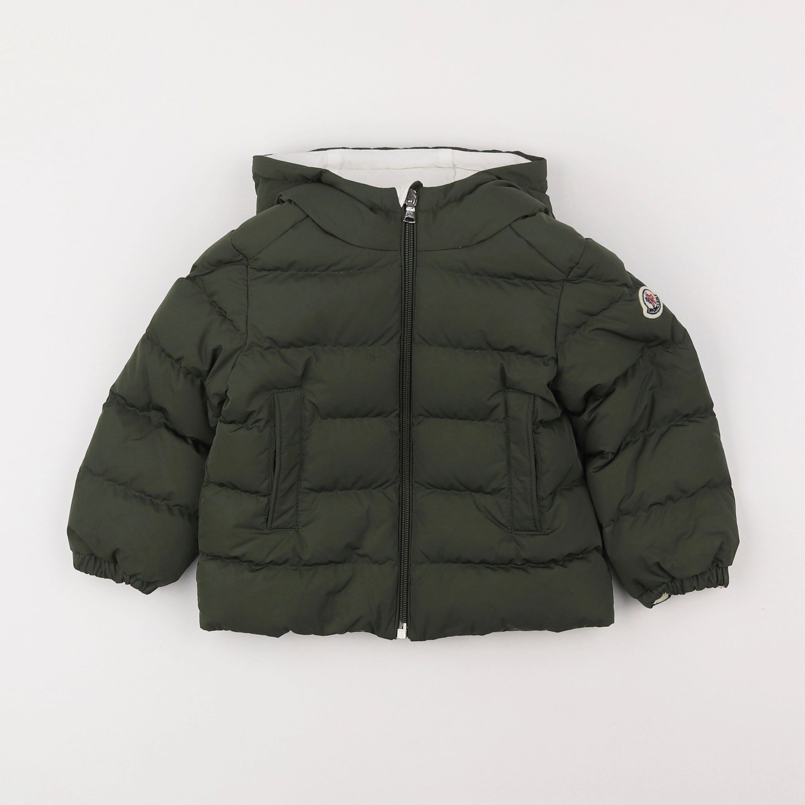 Moncler - doudoune vert - 18 mois à 2 ans