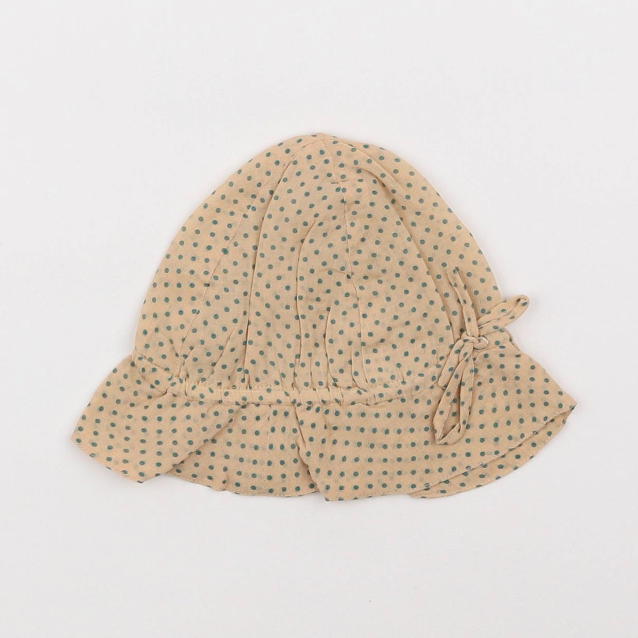 Emile et Ida - chapeau vert, beige - 6/18 mois