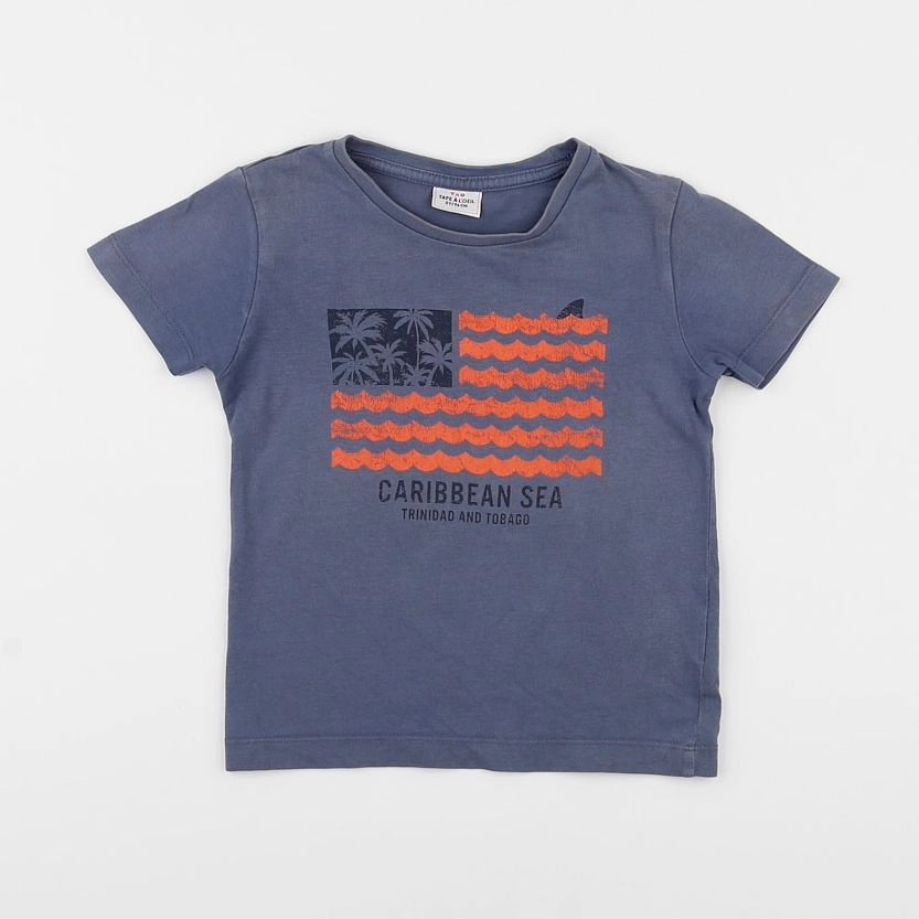 Tape à l'oeil - tee-shirt bleu - 3 ans