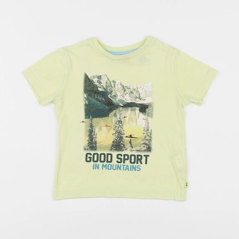 Okaidi - tee-shirt jaune - 2 ans