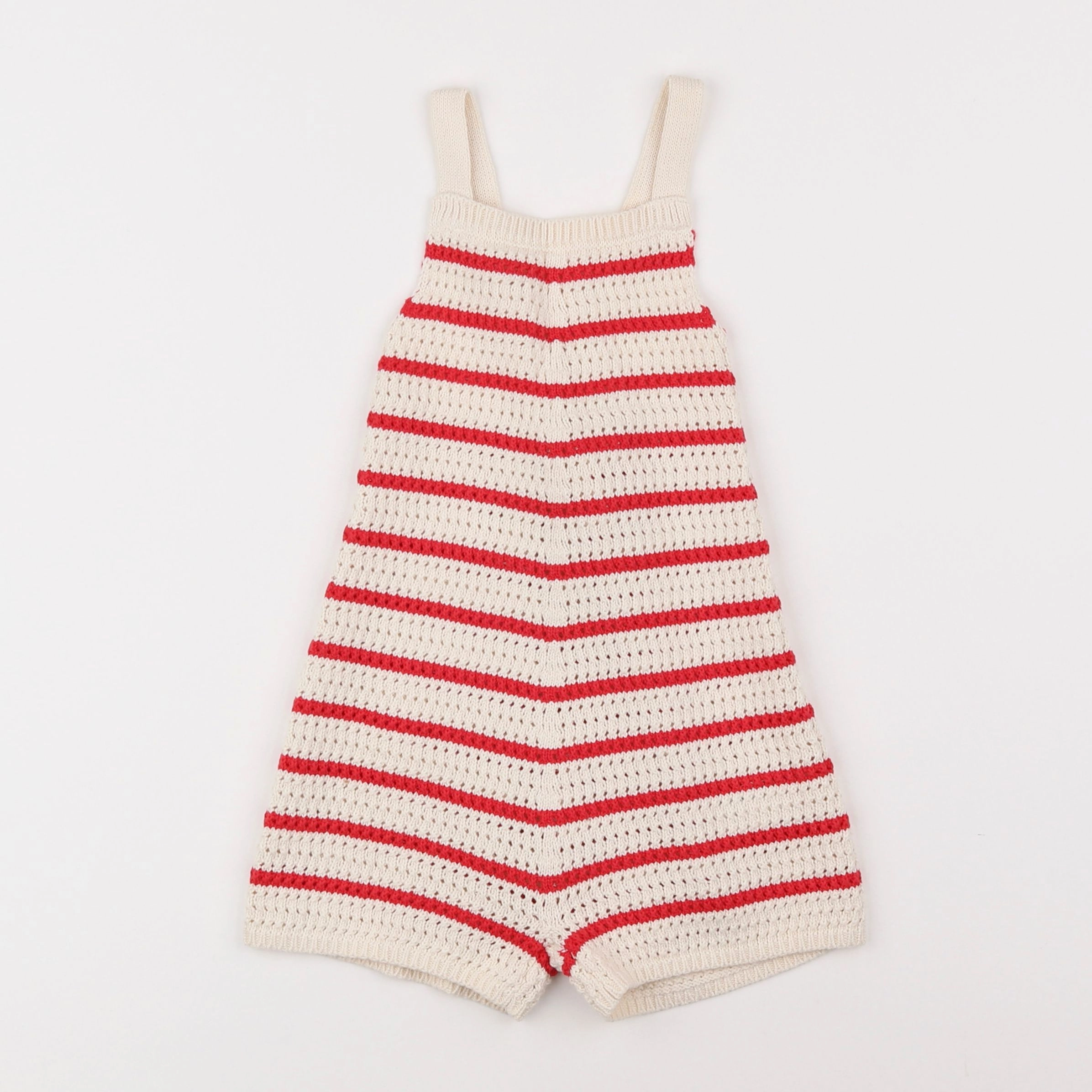 Zara - combinaison blanc, rouge - 2 ans