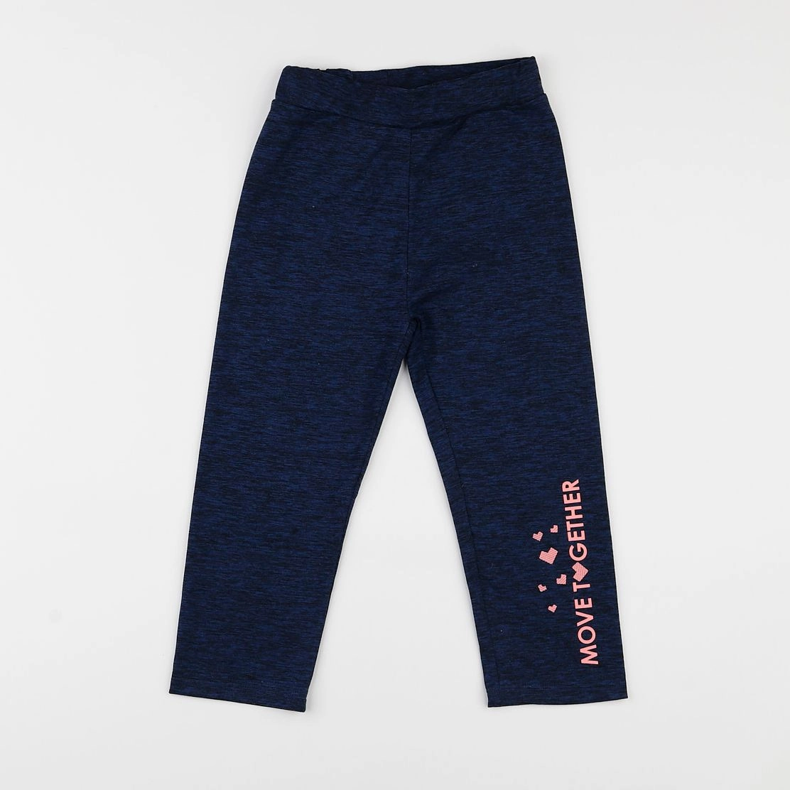 Vertbaudet - legging court bleu - 10 ans