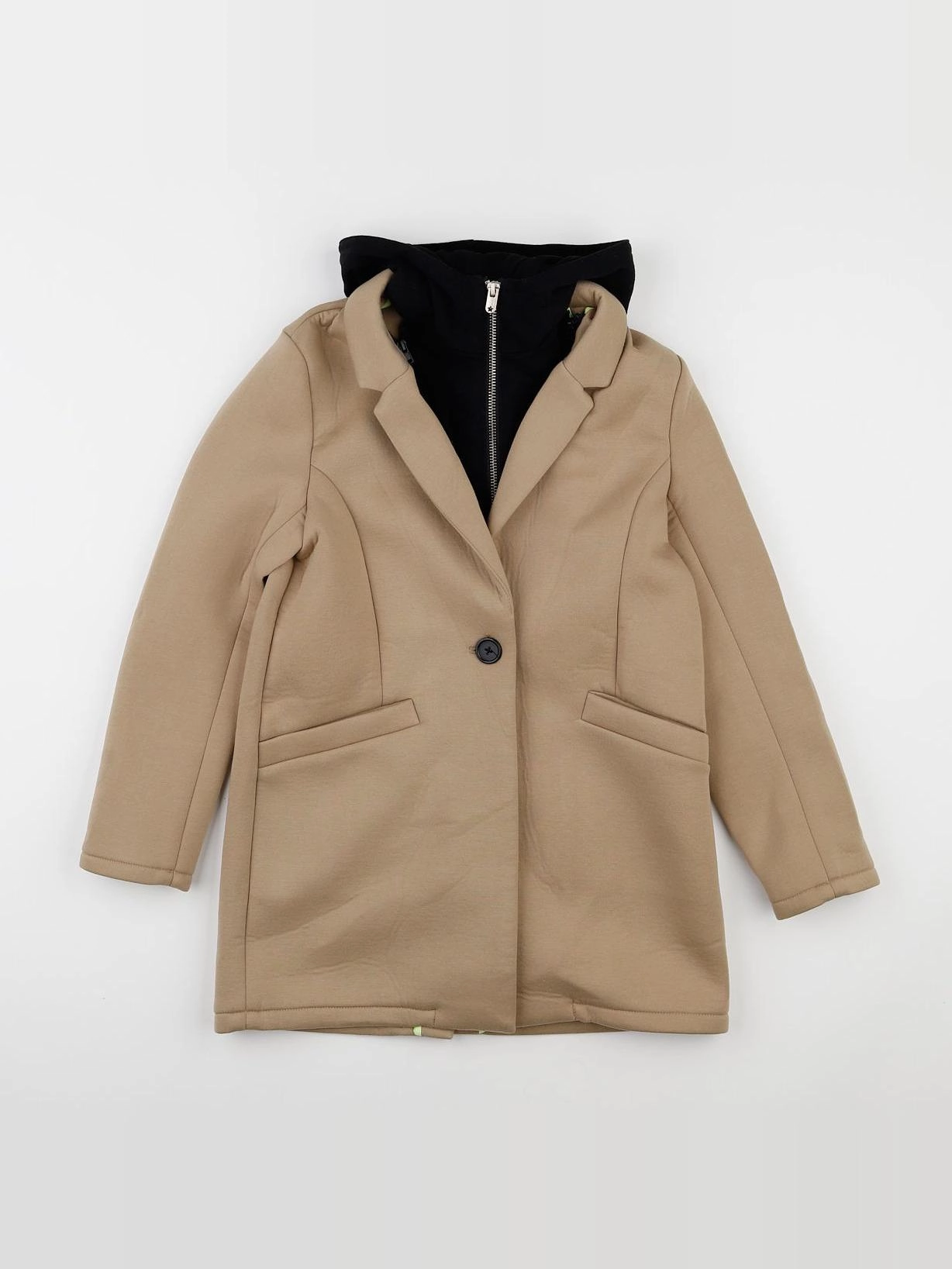 IKKS - manteau marron - 10 ans