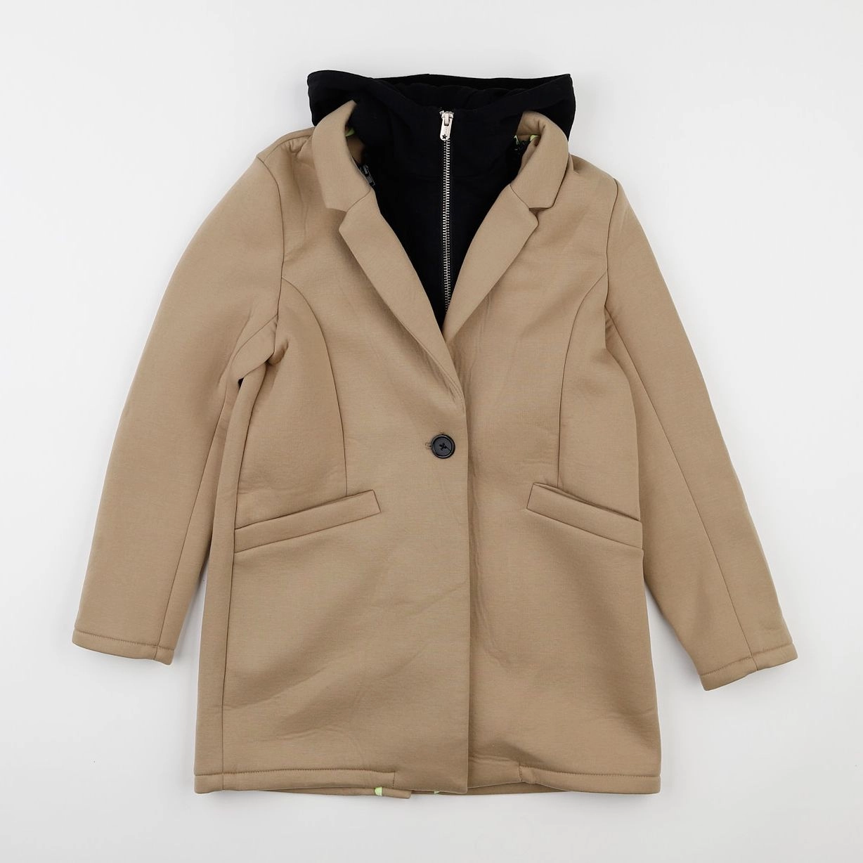 IKKS - manteau marron - 10 ans