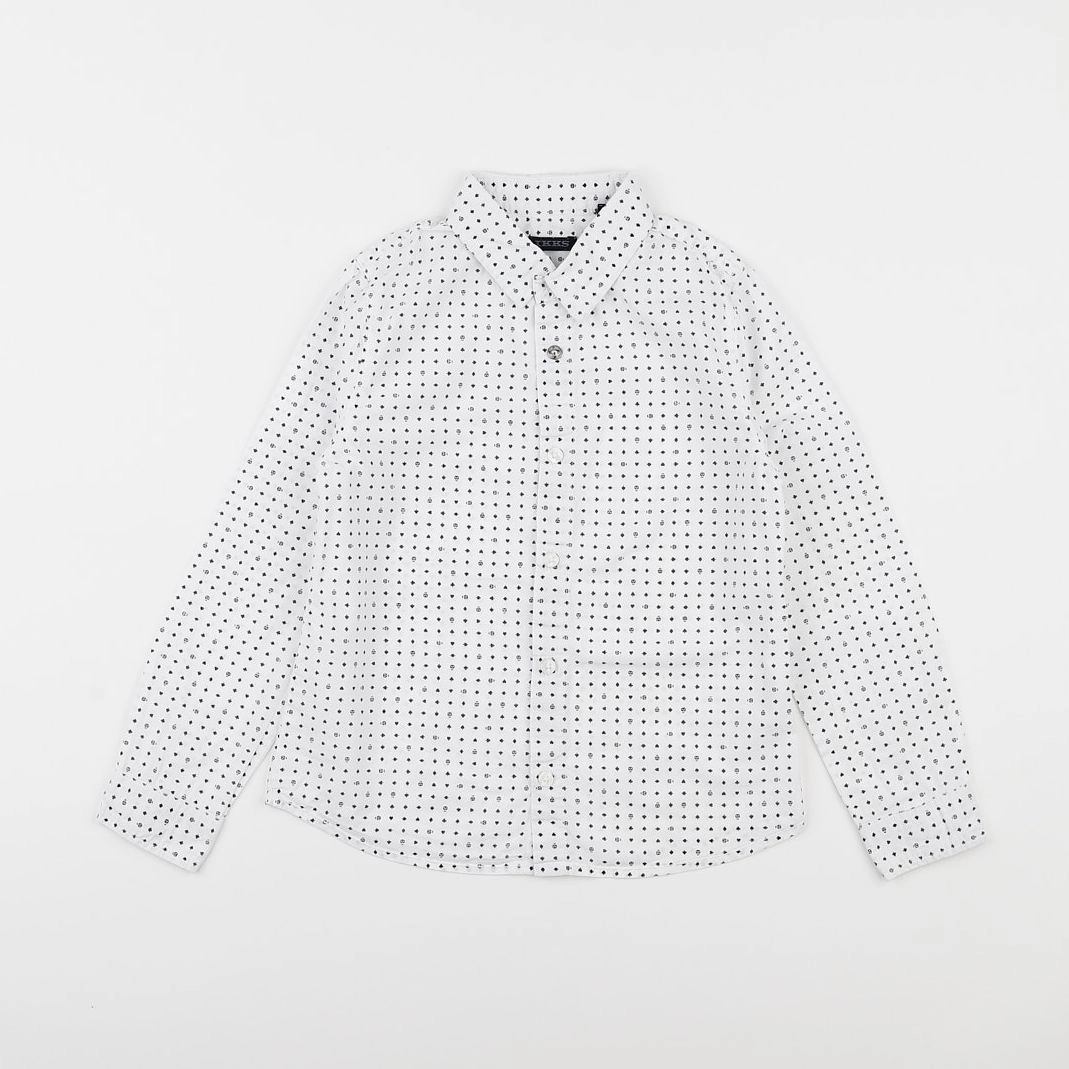 IKKS - chemise blanc, noir - 6 ans