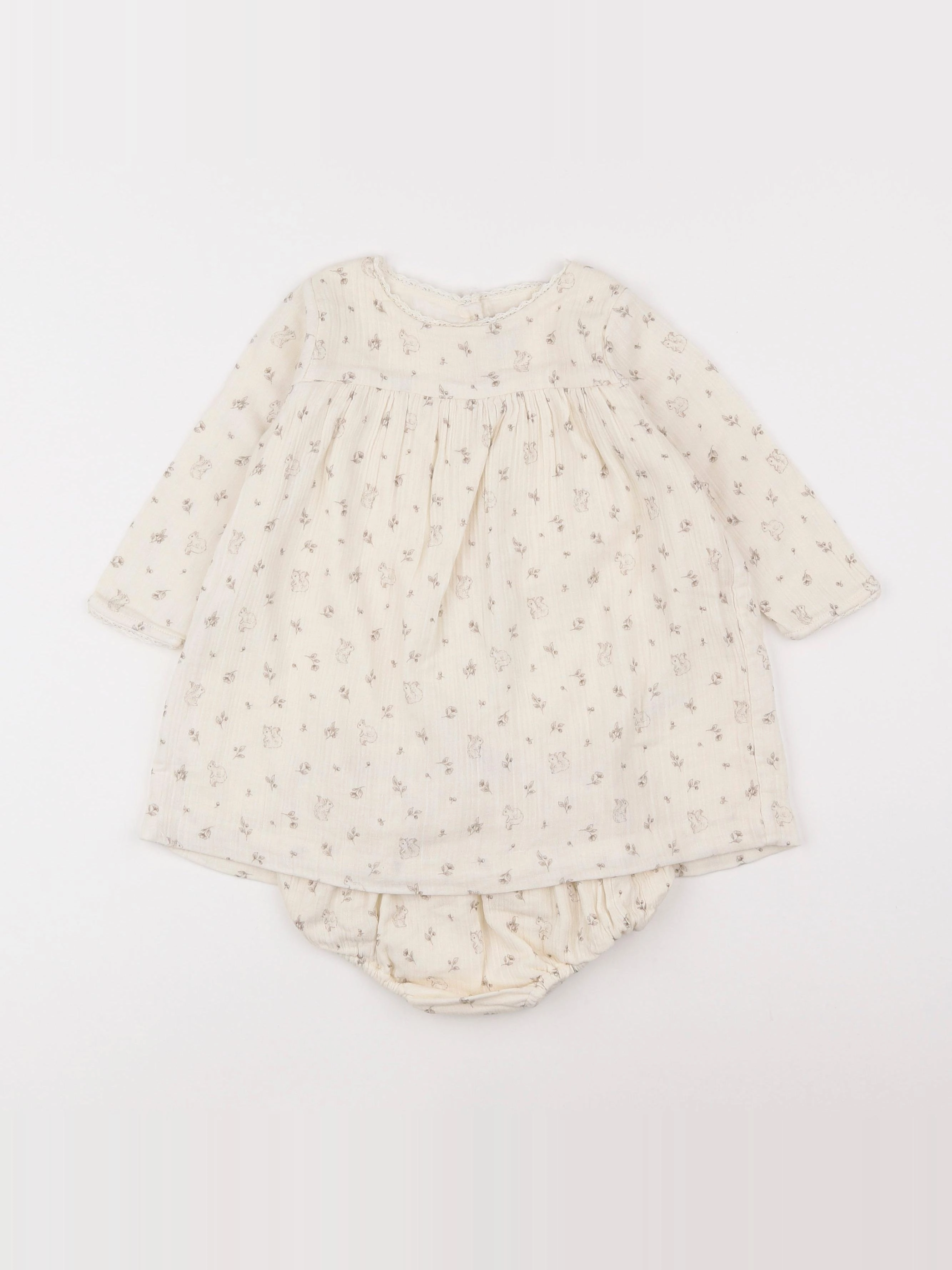Natalys - robe beige - 18 mois