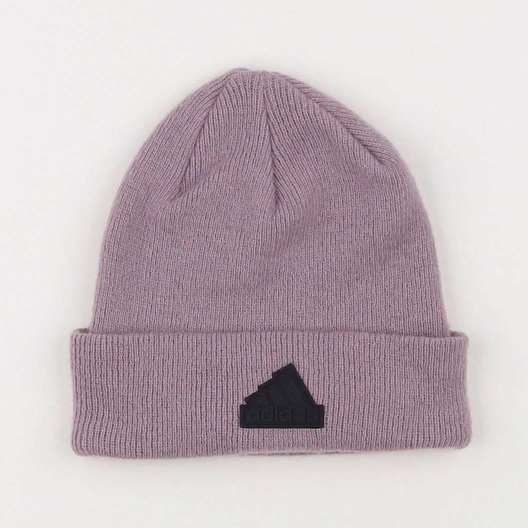 Adidas - bonnet violet - 12/18 mois