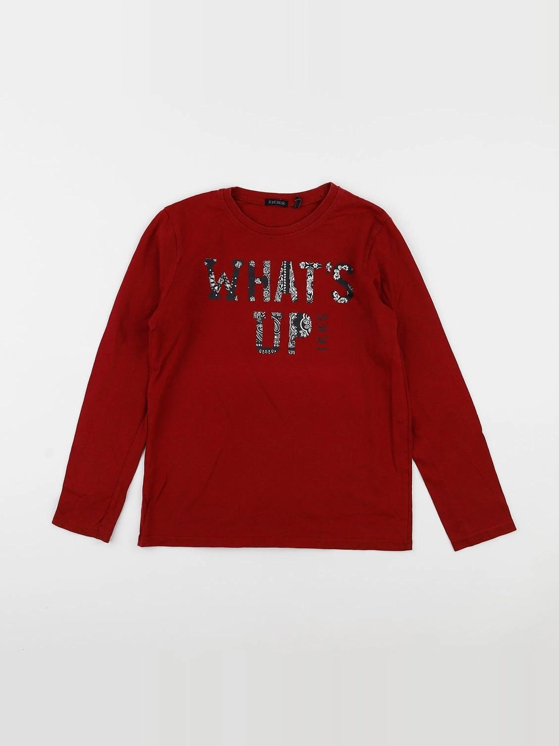 IKKS - tee-shirt rouge - 8 ans