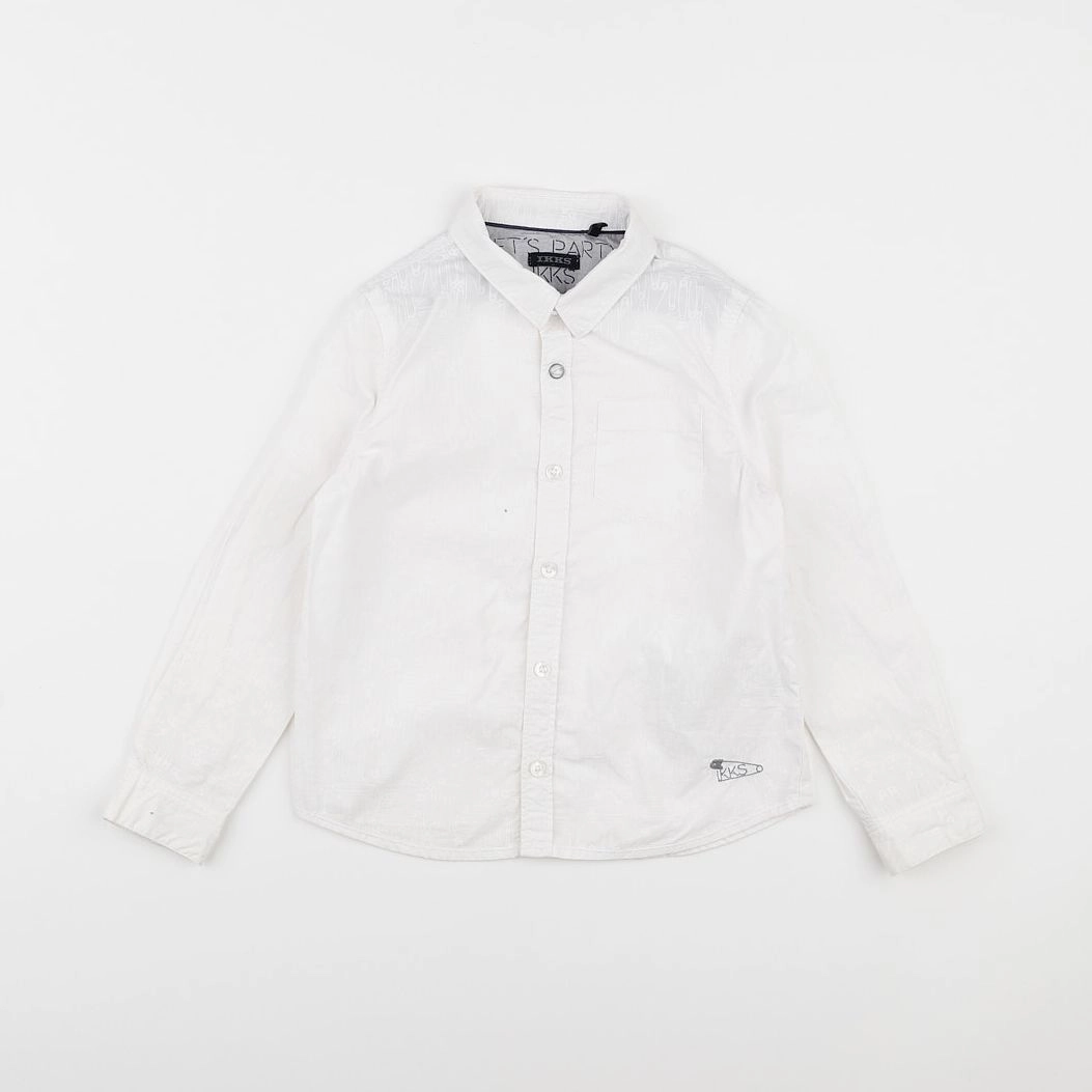 IKKS - chemise blanc - 4 ans