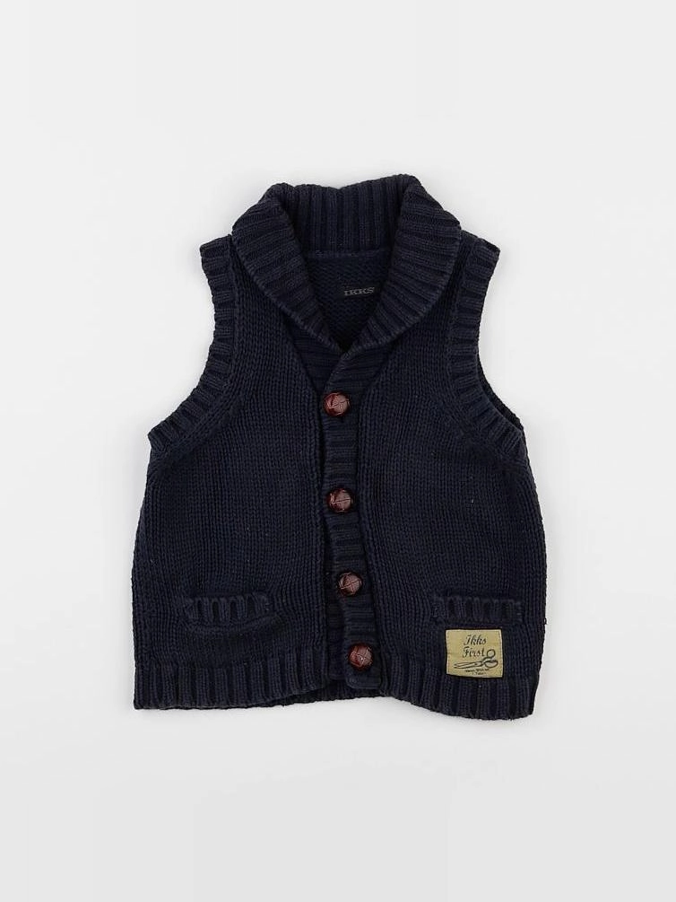 IKKS - gilet bleu - 3 ans