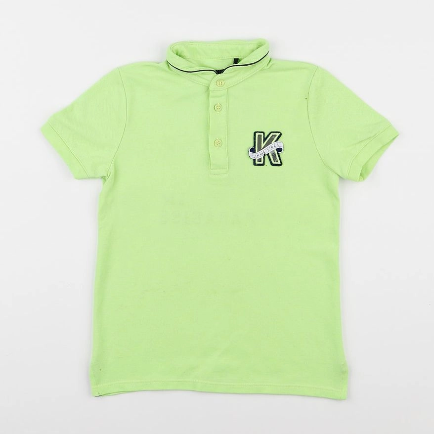 IKKS - polo imprimé au dos vert - 5 ans