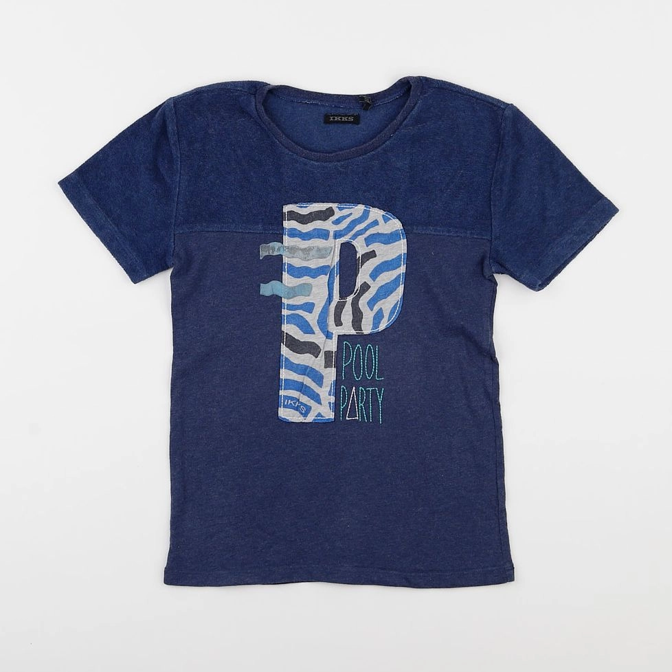 IKKS - tee-shirt bleu - 8 ans