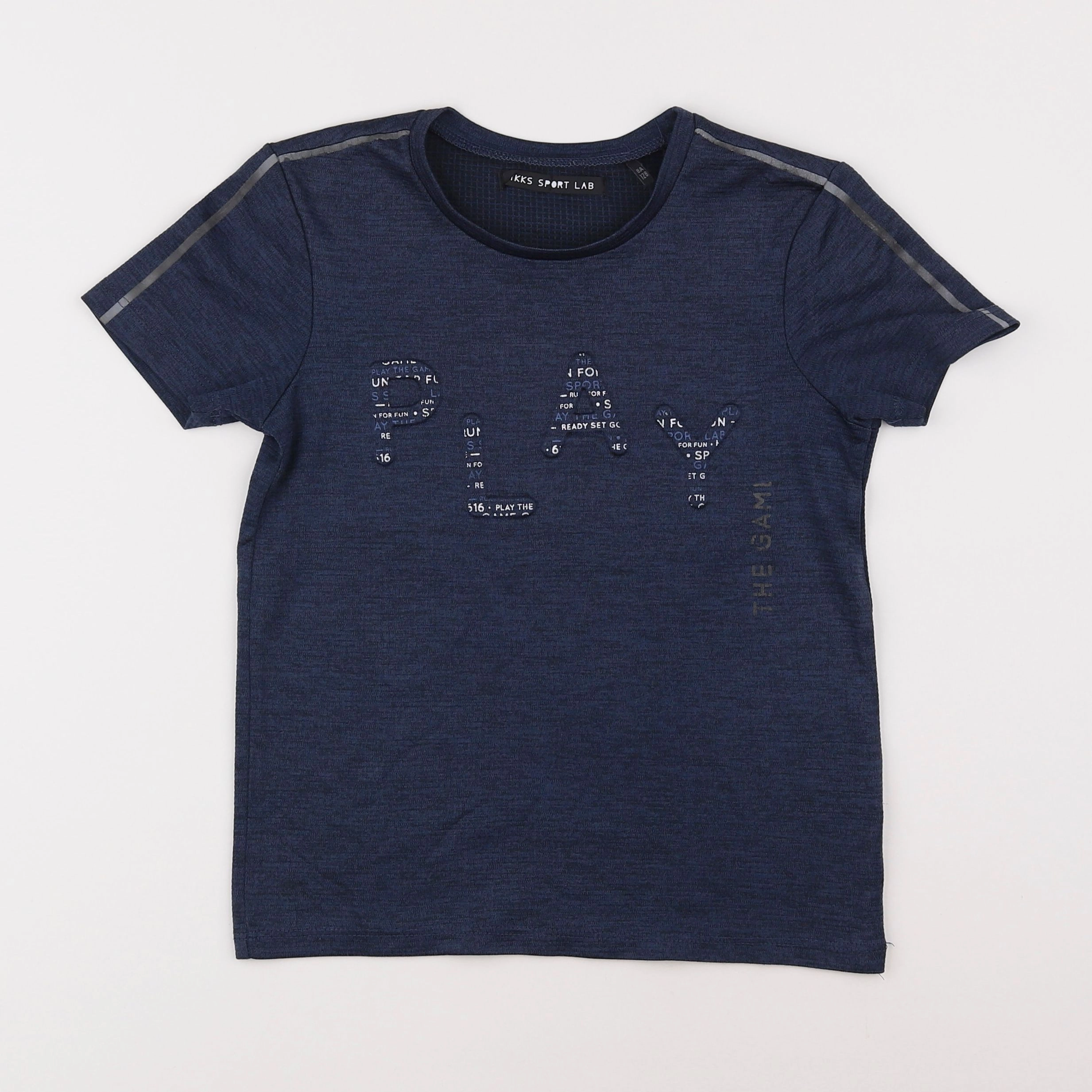 IKKS - tee-shirt bleu - 8 ans