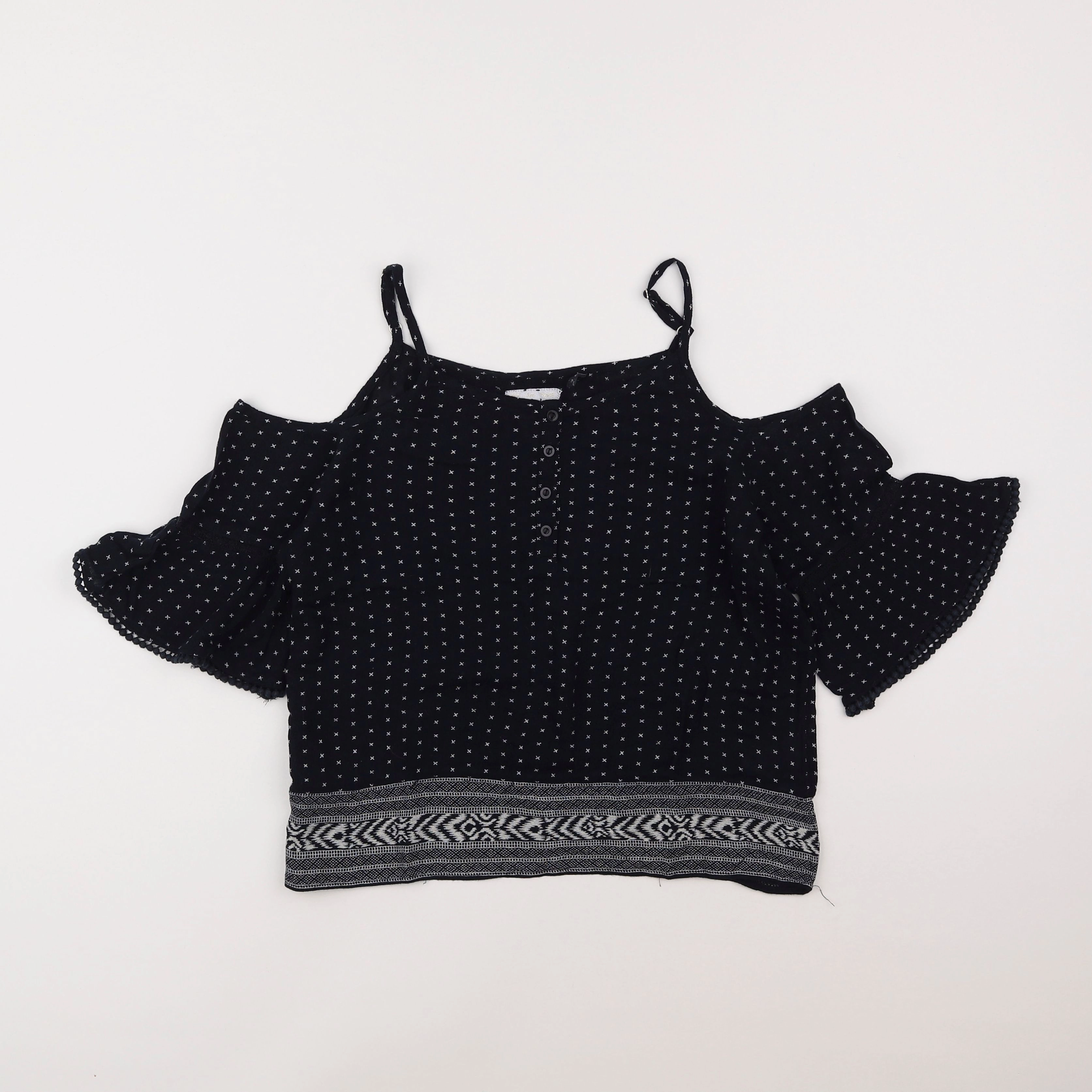 IKKS - blouse noir - 14 ans