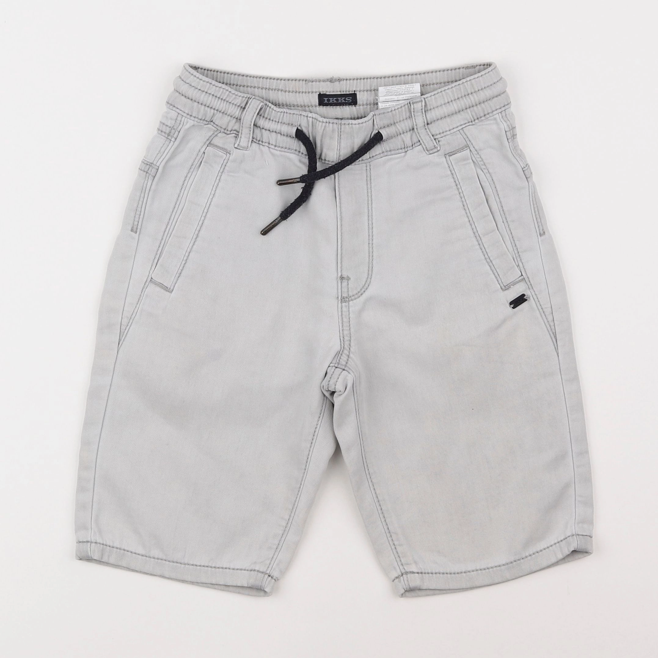 IKKS - short gris - 8 ans