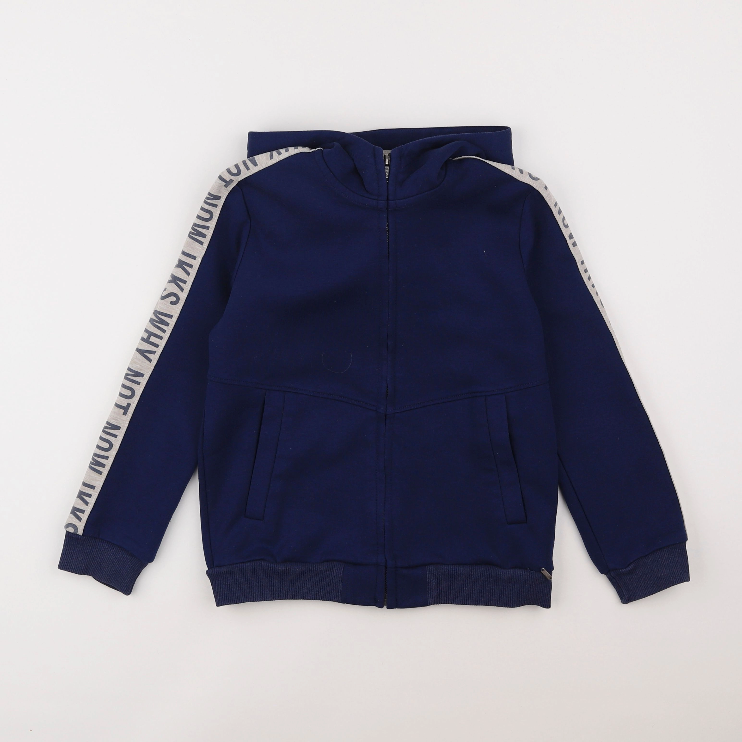 IKKS - sweat bleu - 8 ans