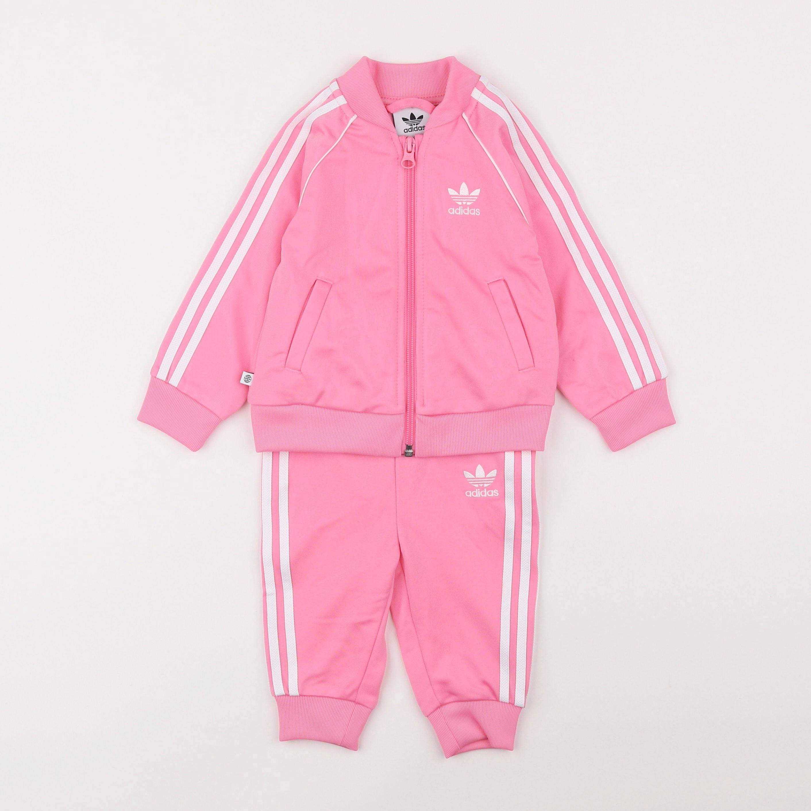 Adidas - ensemble rose - 6/9 mois