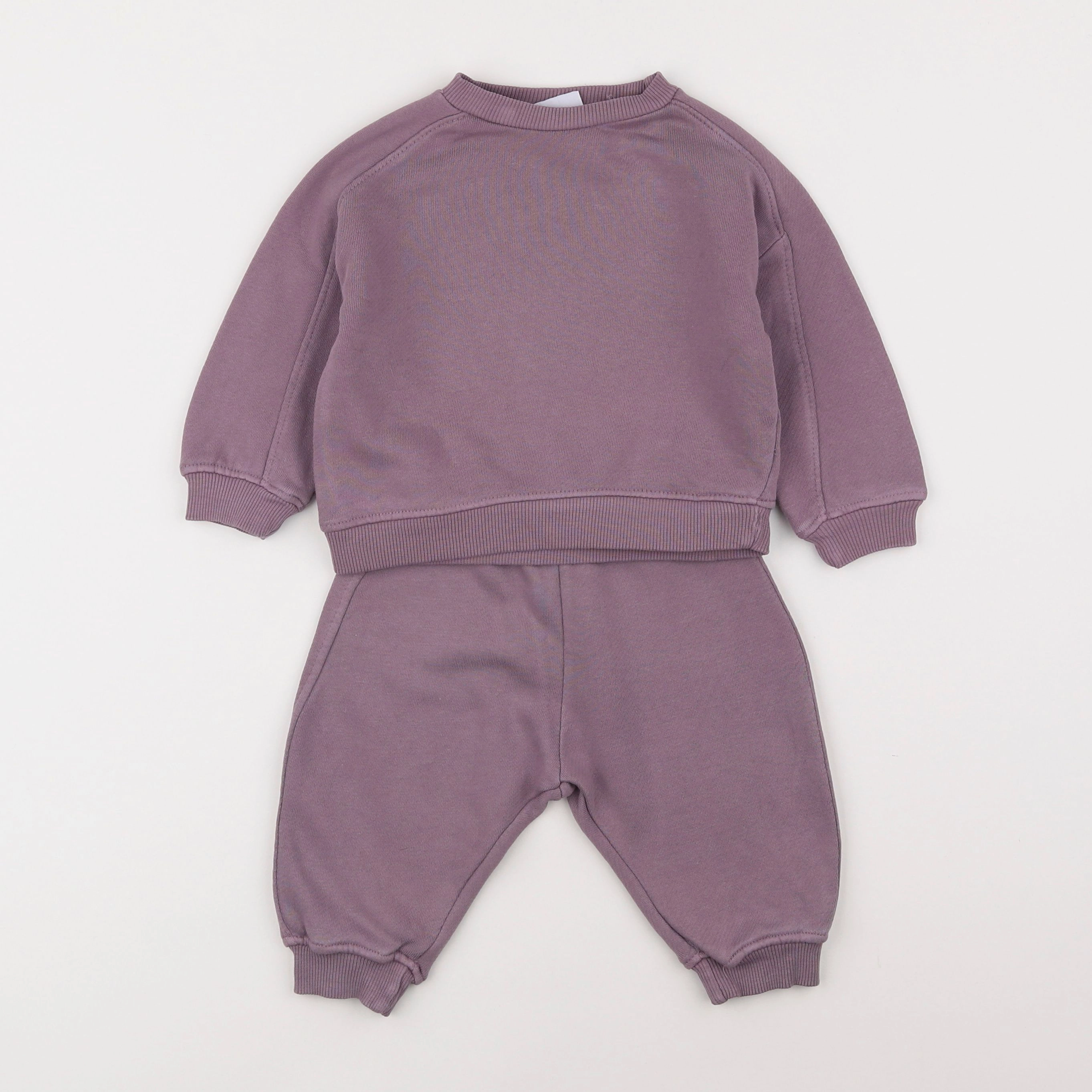 Zara - ensemble violet - 3/6 mois