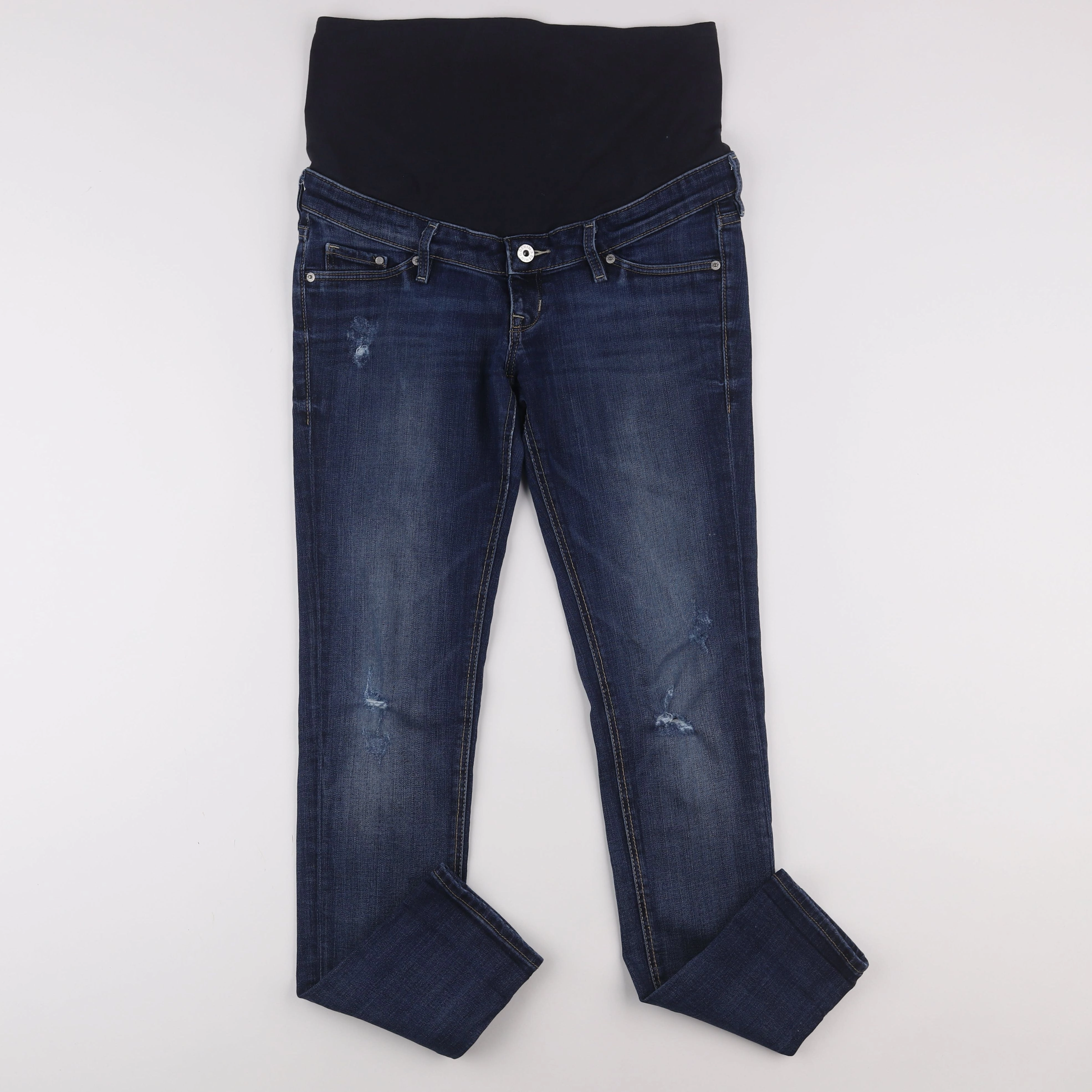 H&M - jean grossesse bleu - 36