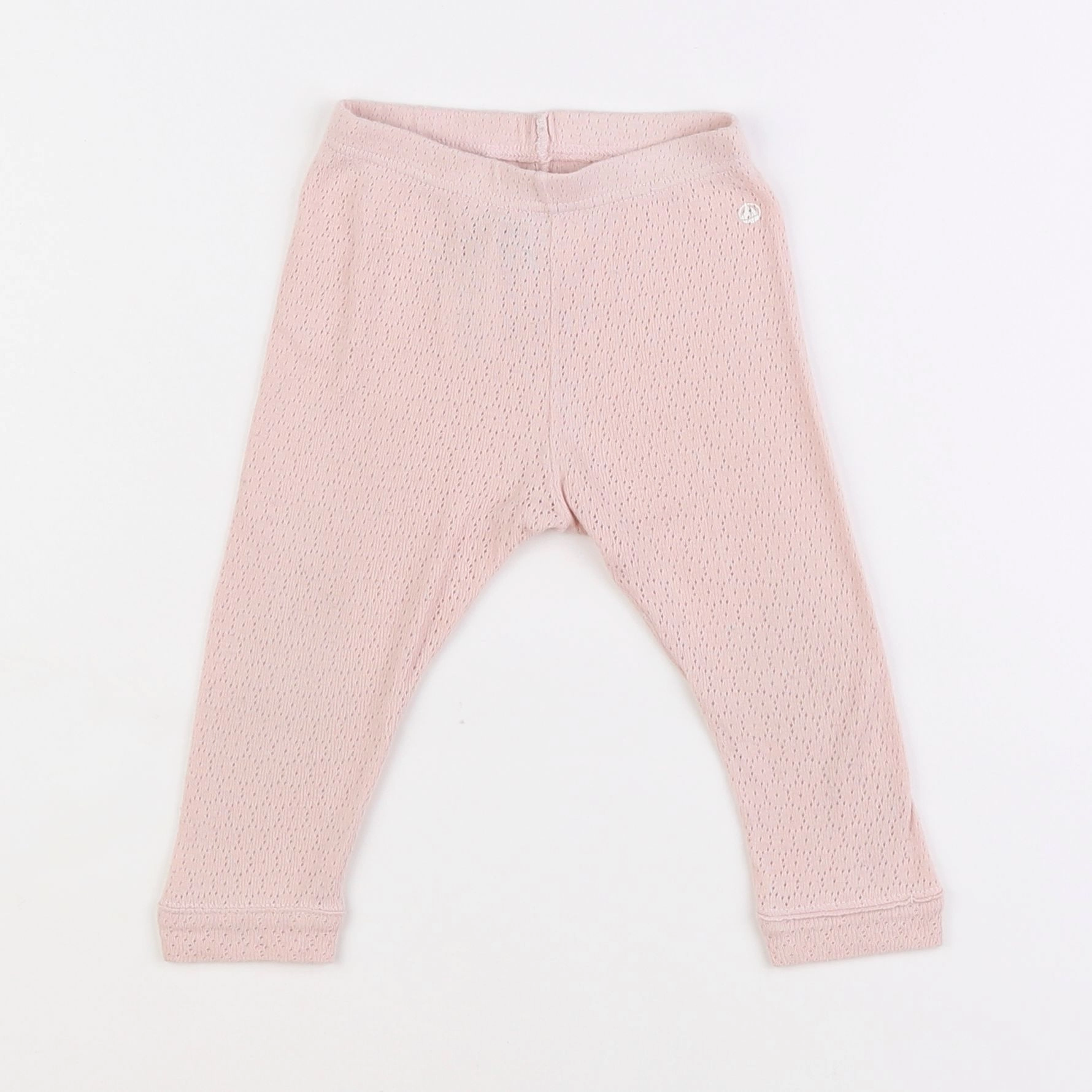 Petit Bateau - legging rose - 12 mois