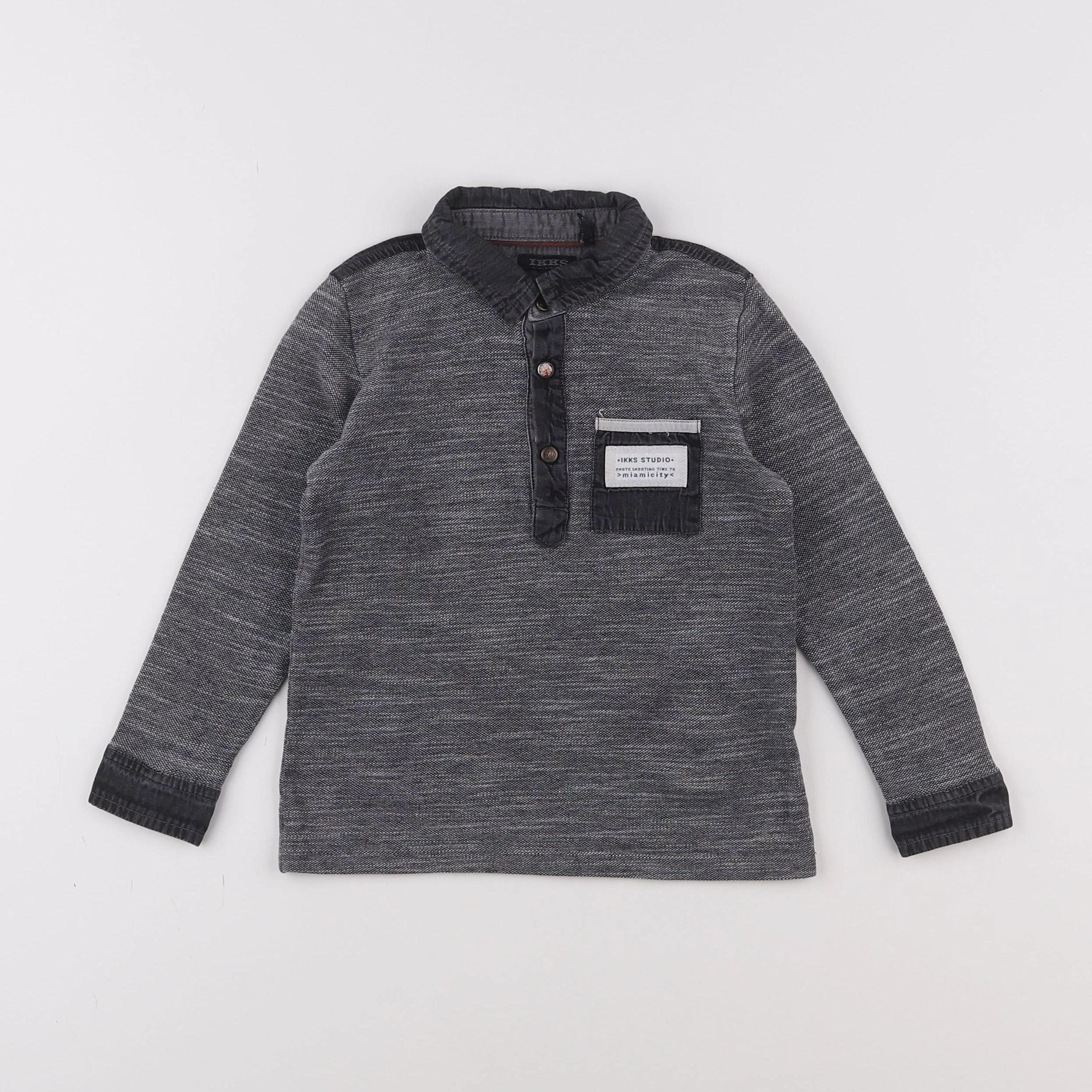 IKKS - polo gris - 3 ans