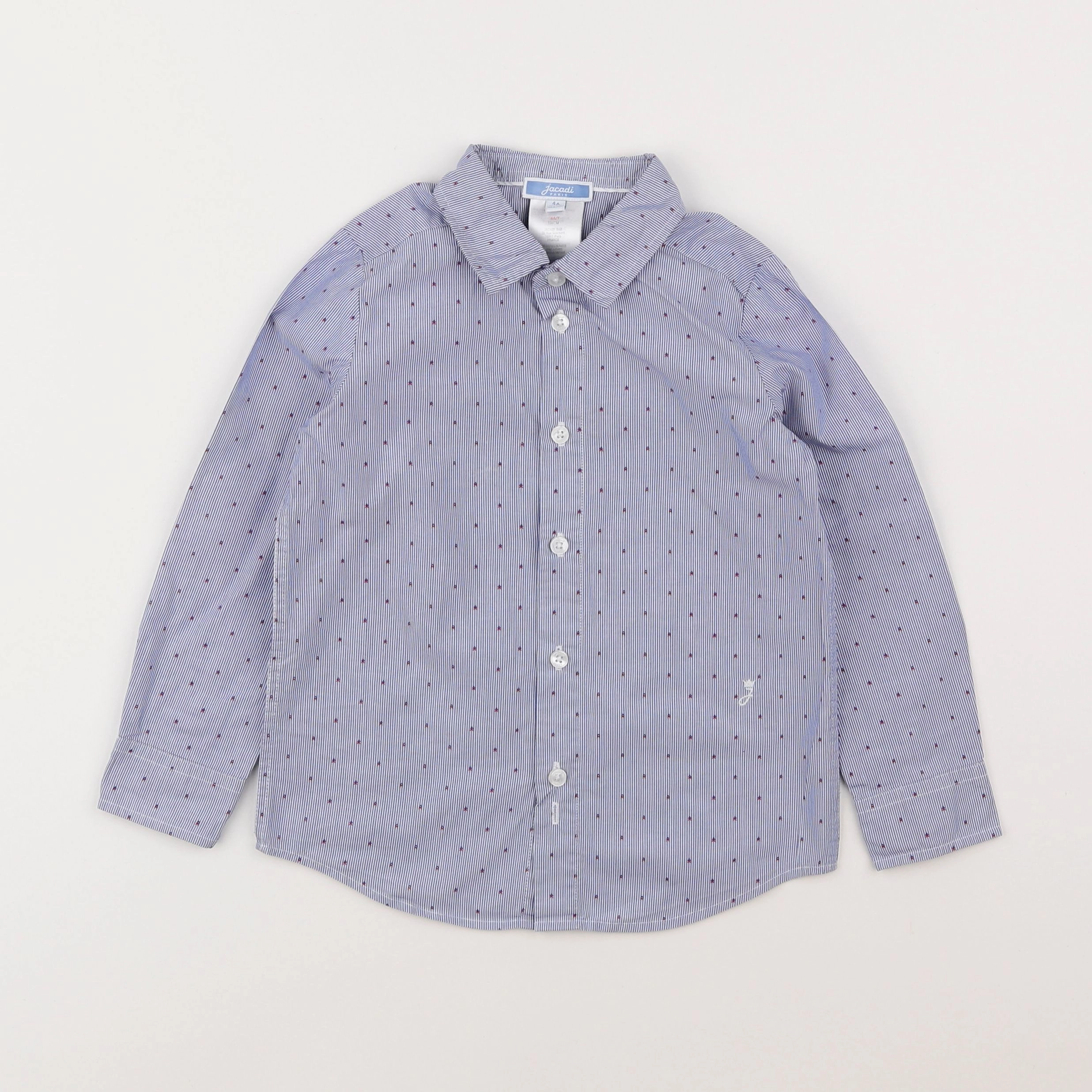 Jacadi - chemise bleu - 4 ans