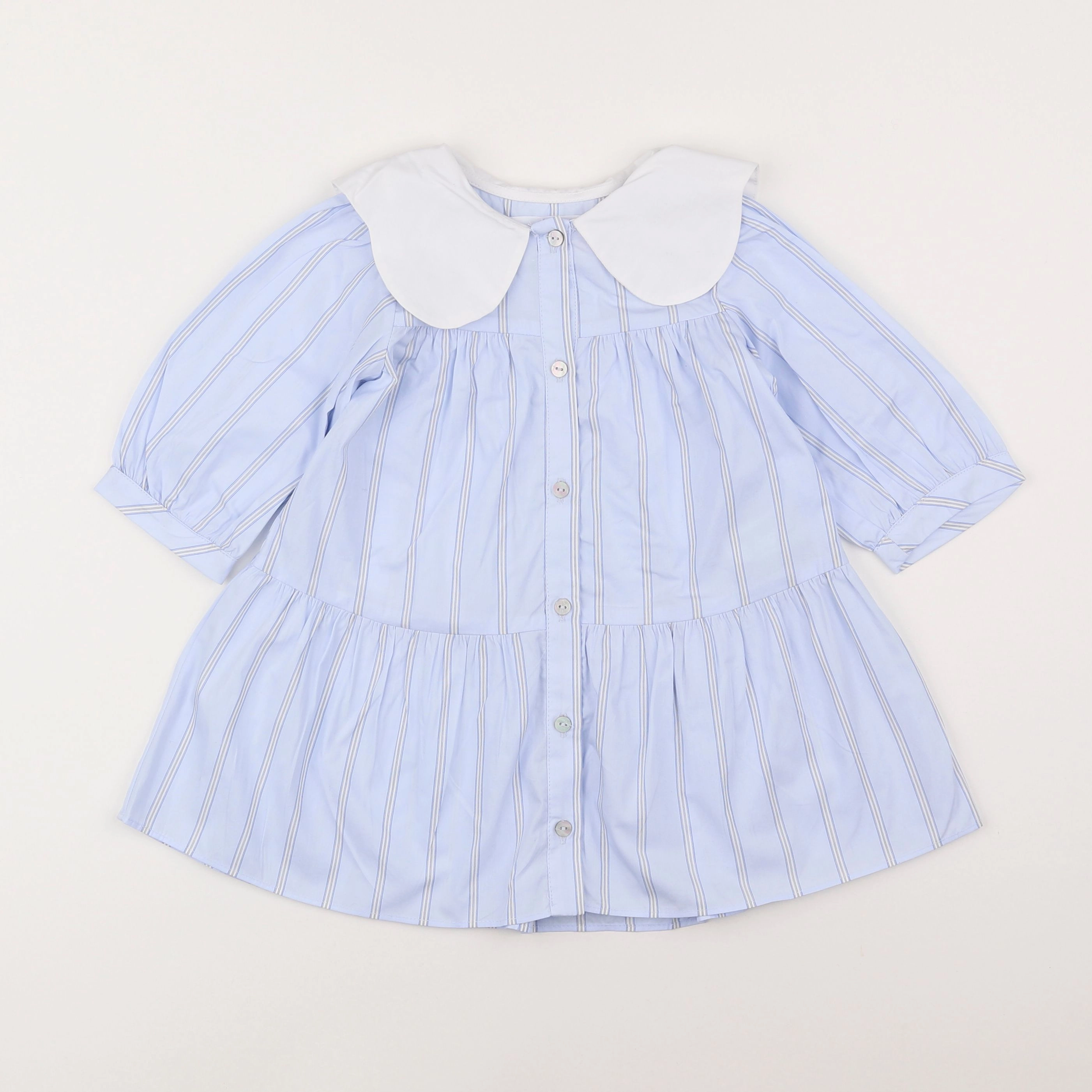 Zara - robe bleu - 18 mois à 2 ans