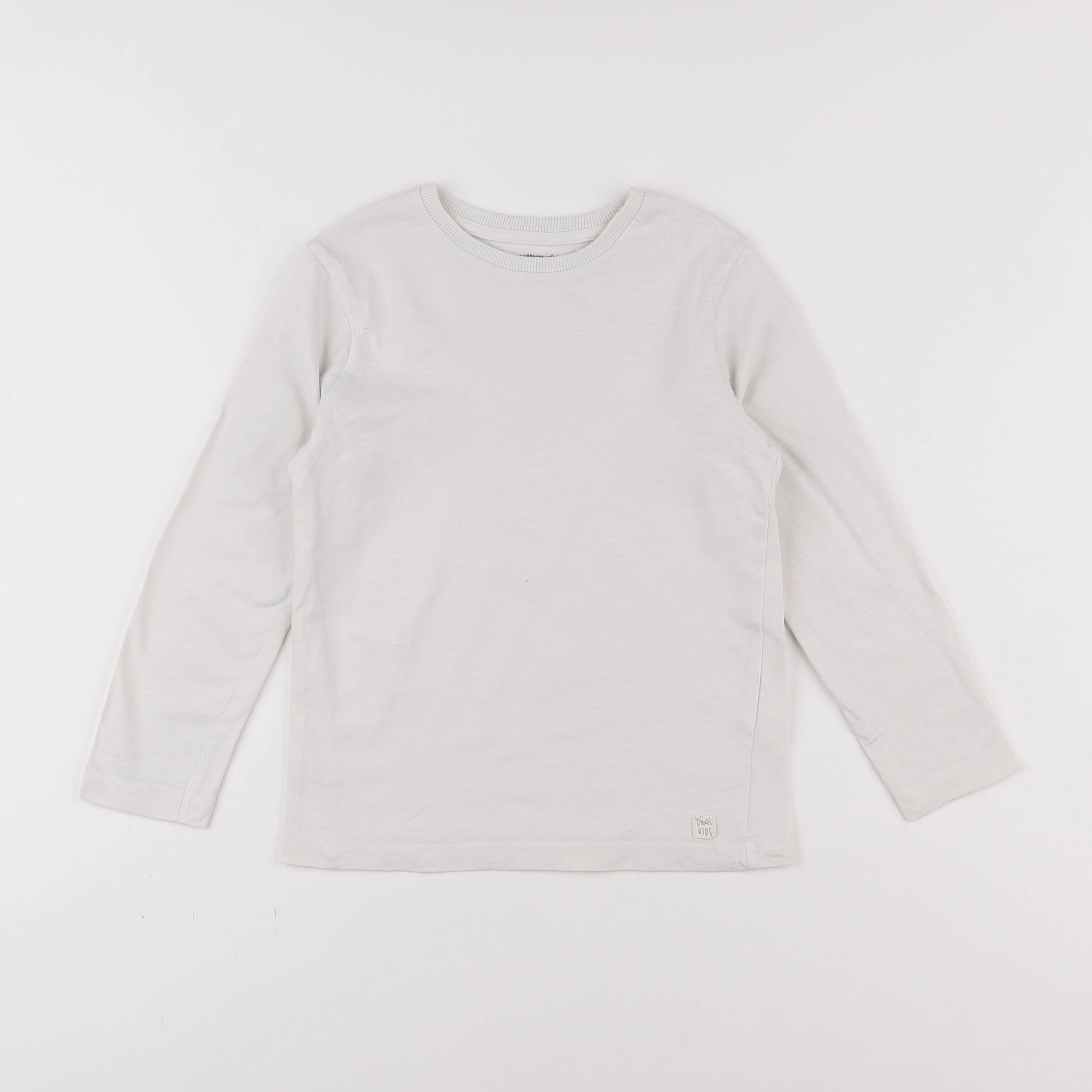 Vertbaudet - tee-shirt beige - 6 ans