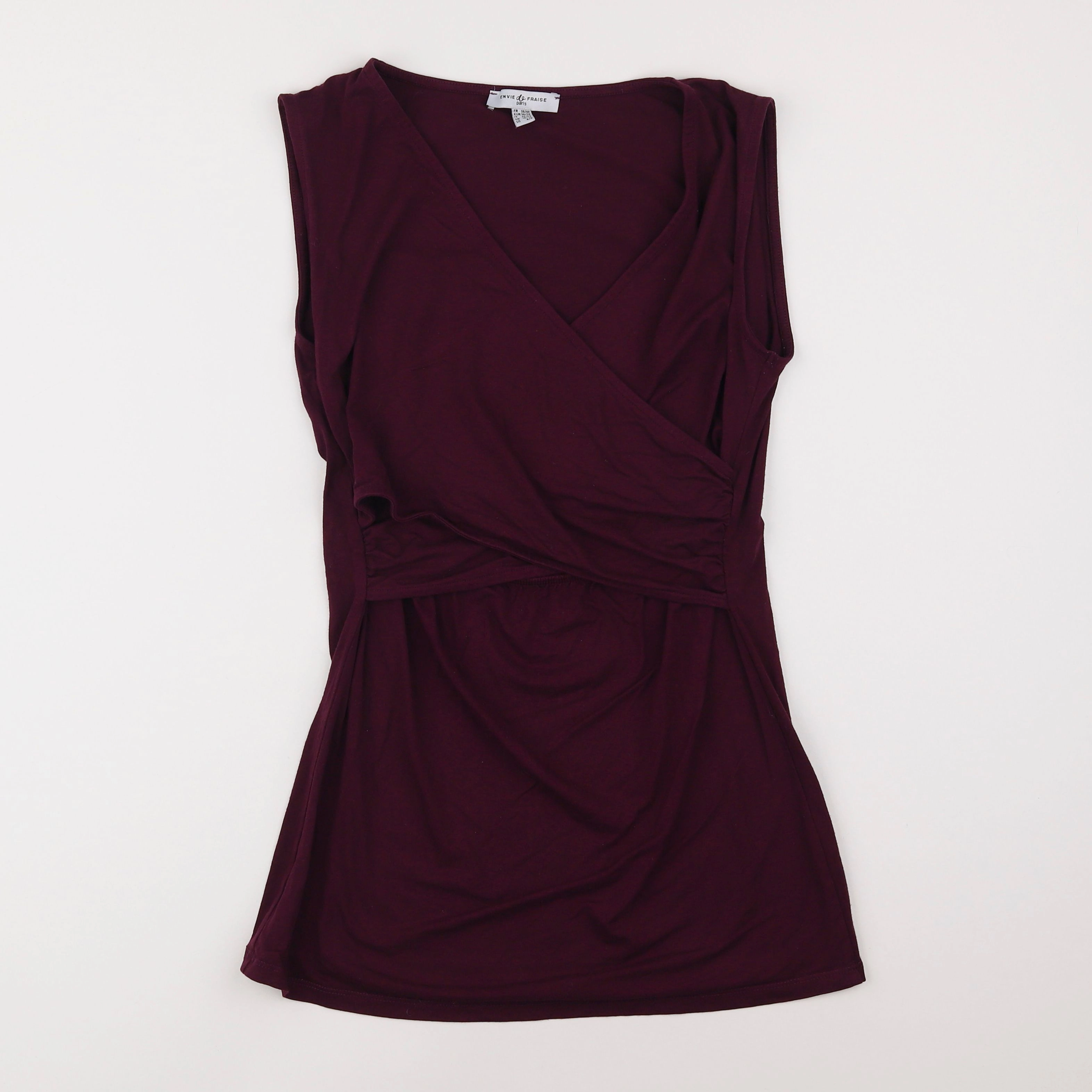 Envie de fraise - gilet grossesse rouge - 38 à 40