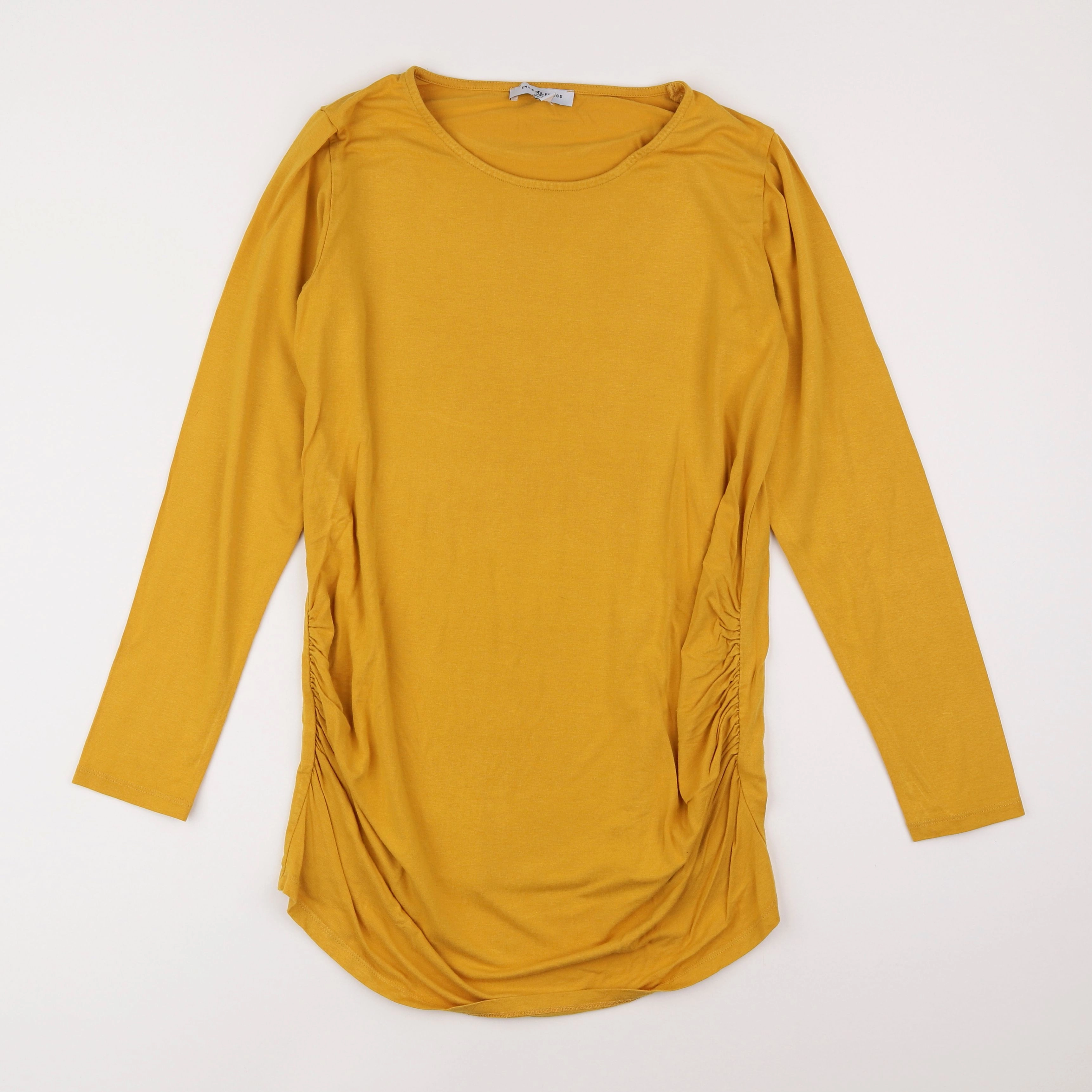 Envie de fraise - tee-shirt grossesse jaune - 38 à 40