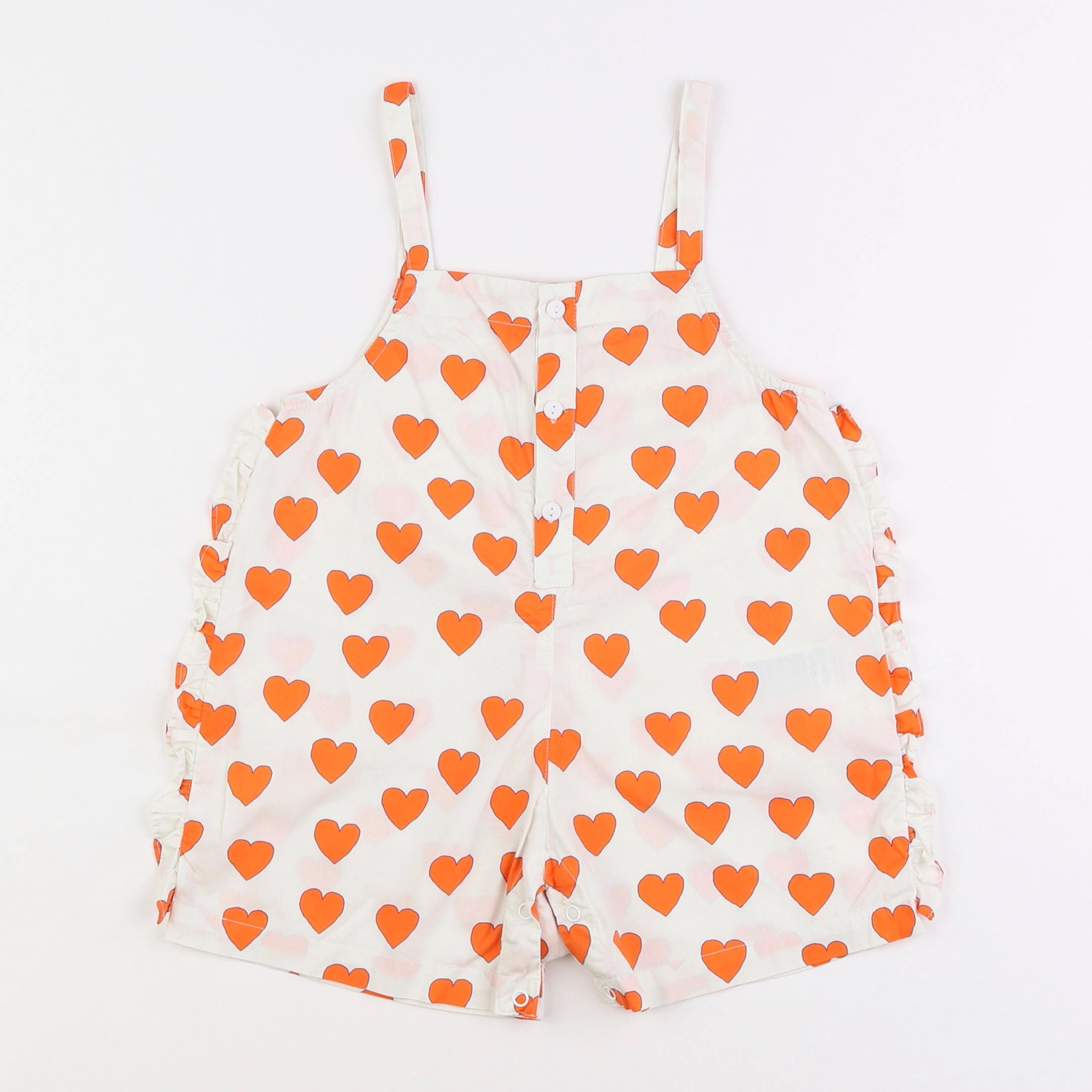 Tiny Cottons - combinaison orange - 2 ans