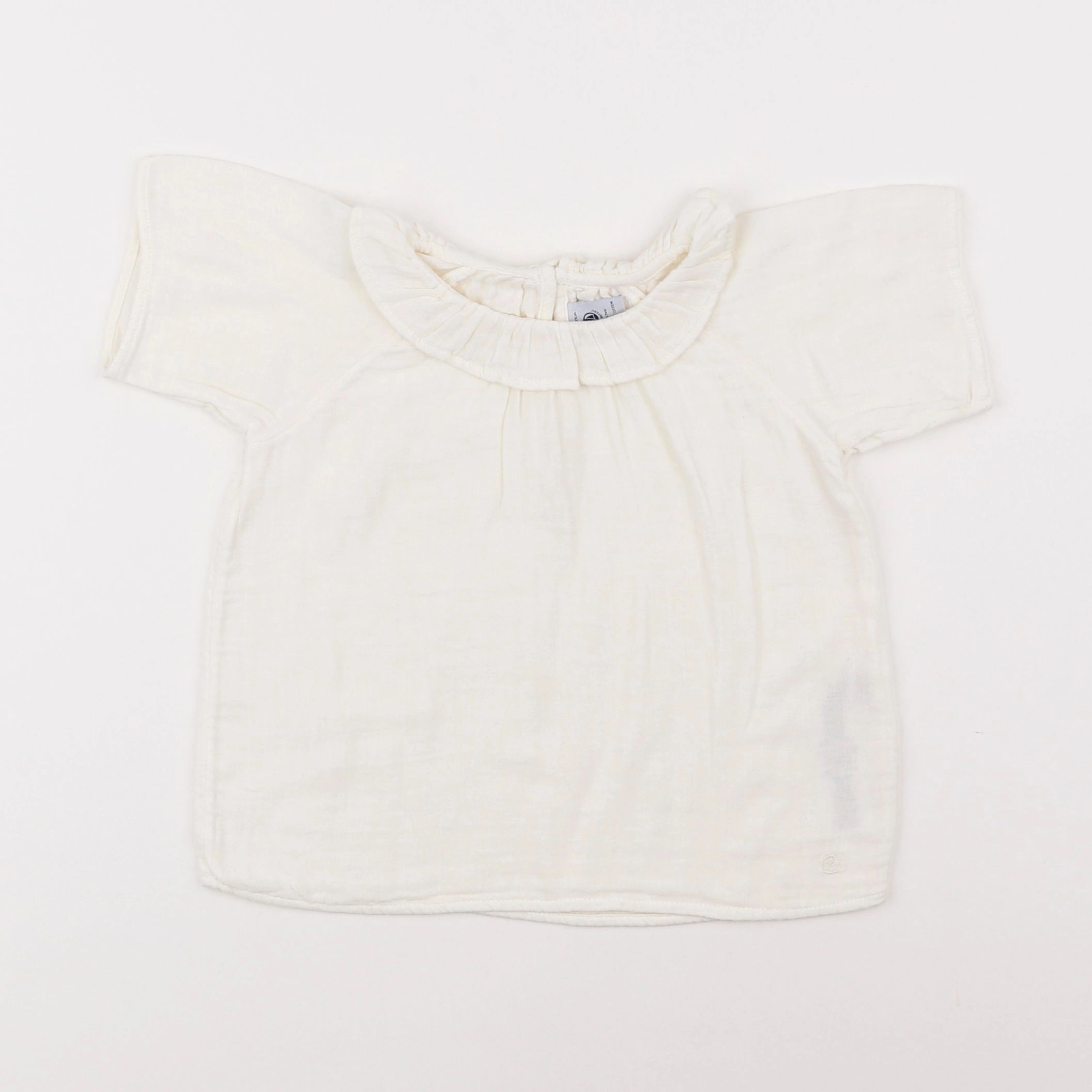 Petit Bateau - blouse beige - 18 mois