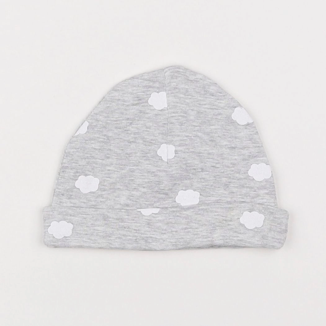 Zara - bonnet gris - 6/12 mois