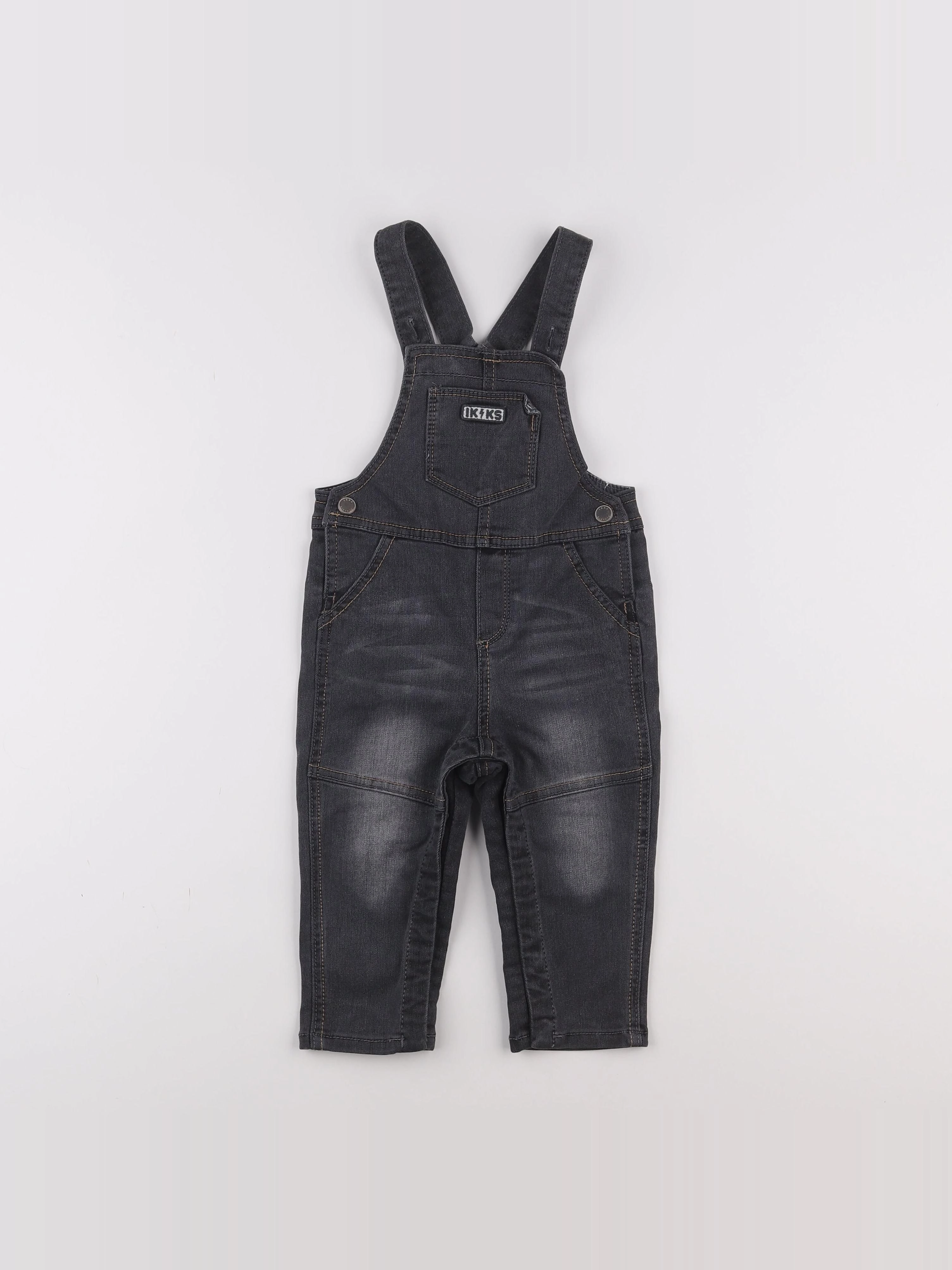 IKKS - salopette gris - 18 mois