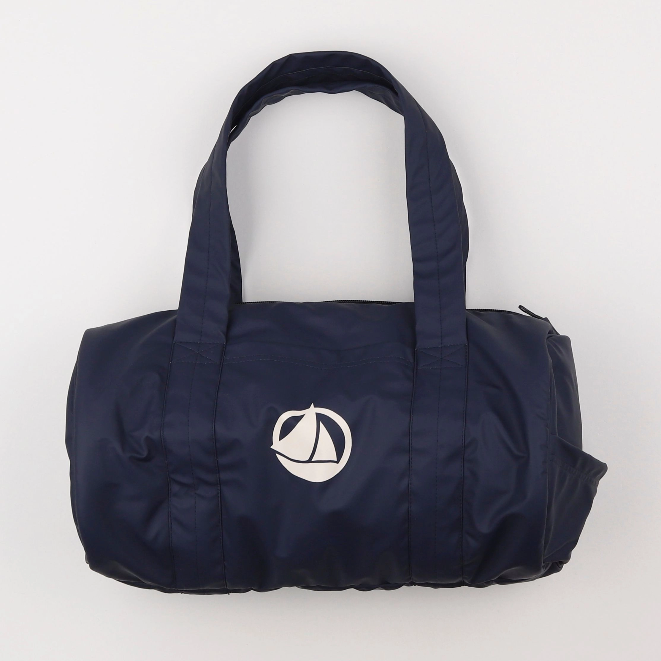 Petit Bateau - sac bowling bleu - 40cm x 29cm