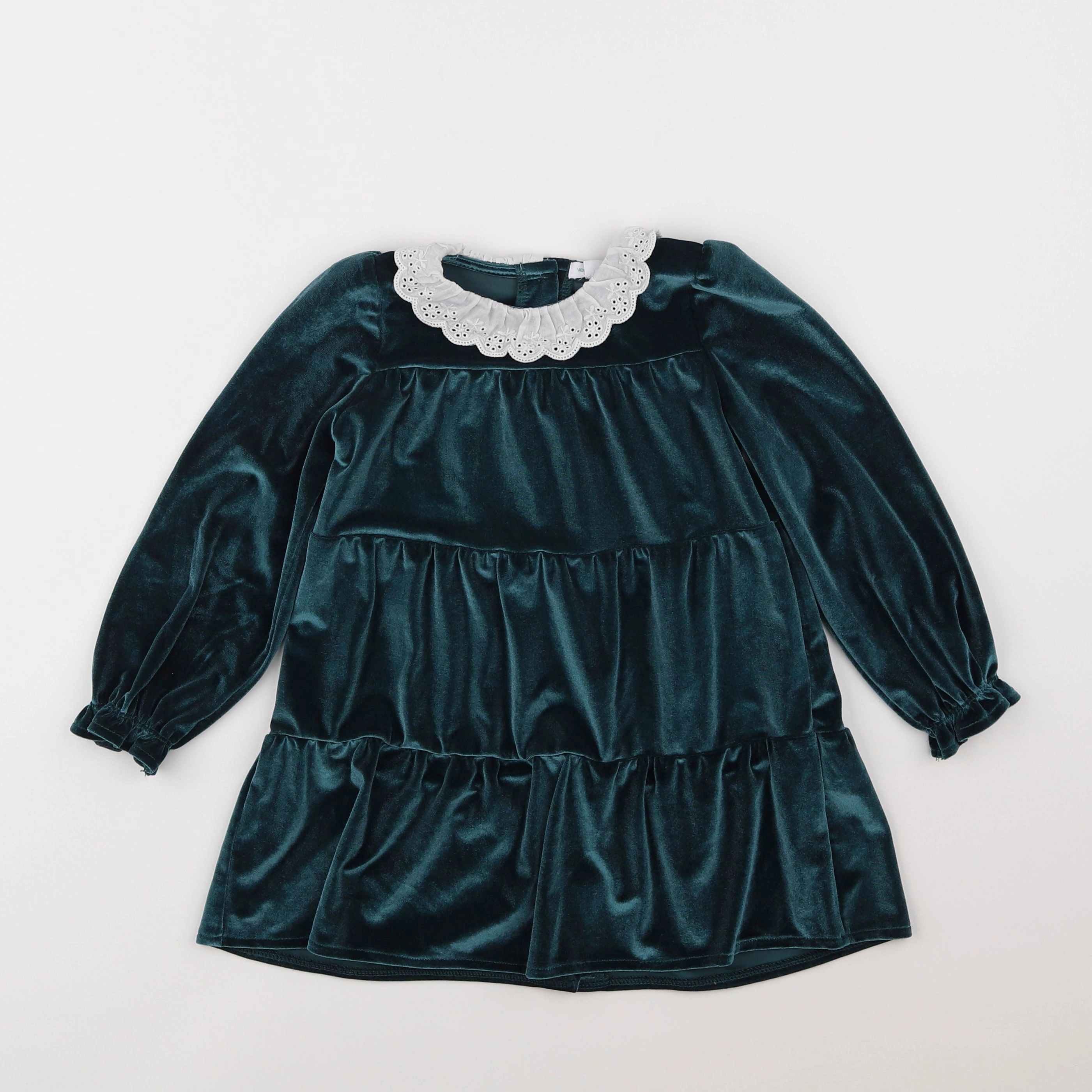 Vertbaudet - robe bleu - 3 ans