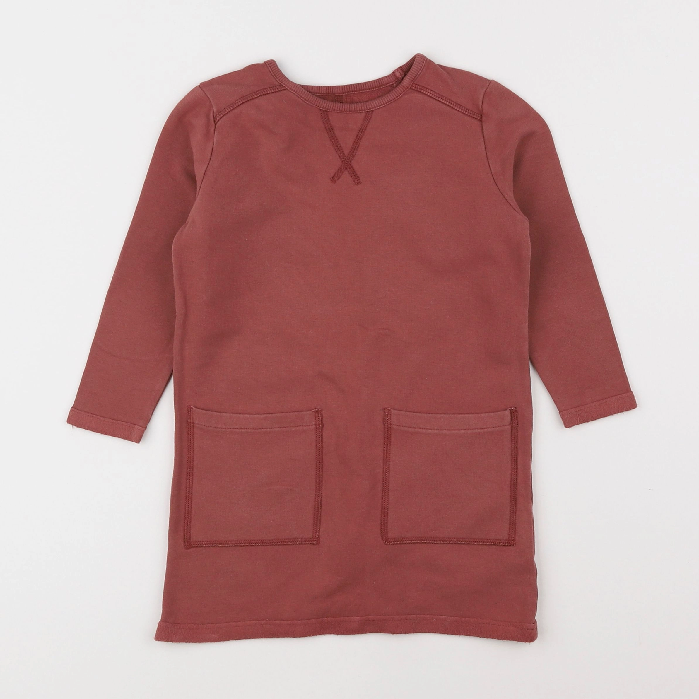Bonton - robe rouge - 6 ans