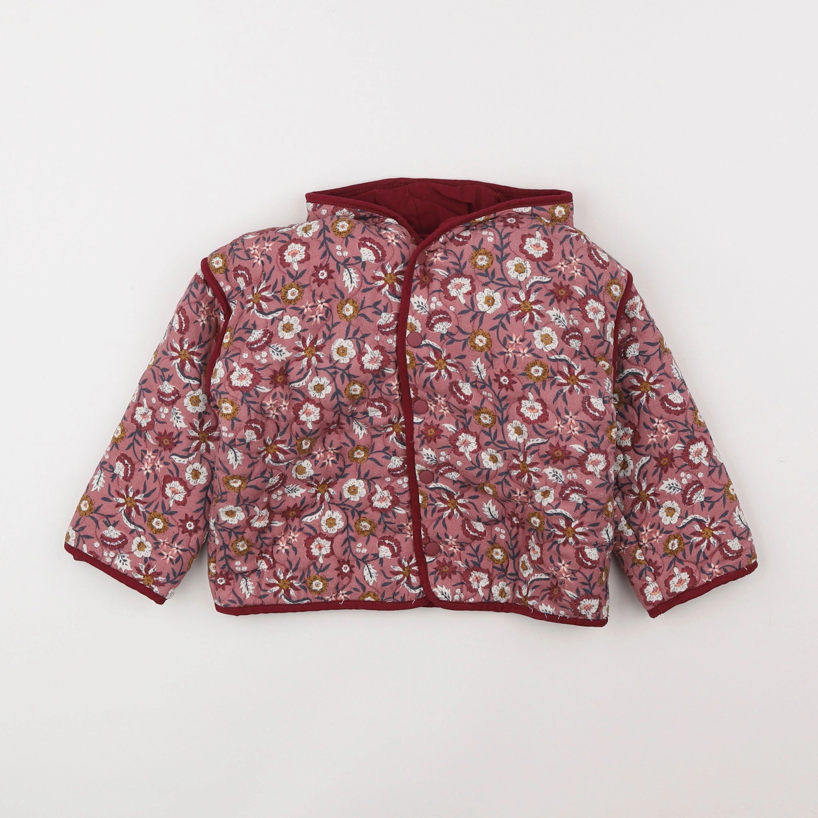 Vertbaudet - veste rose - 3 ans