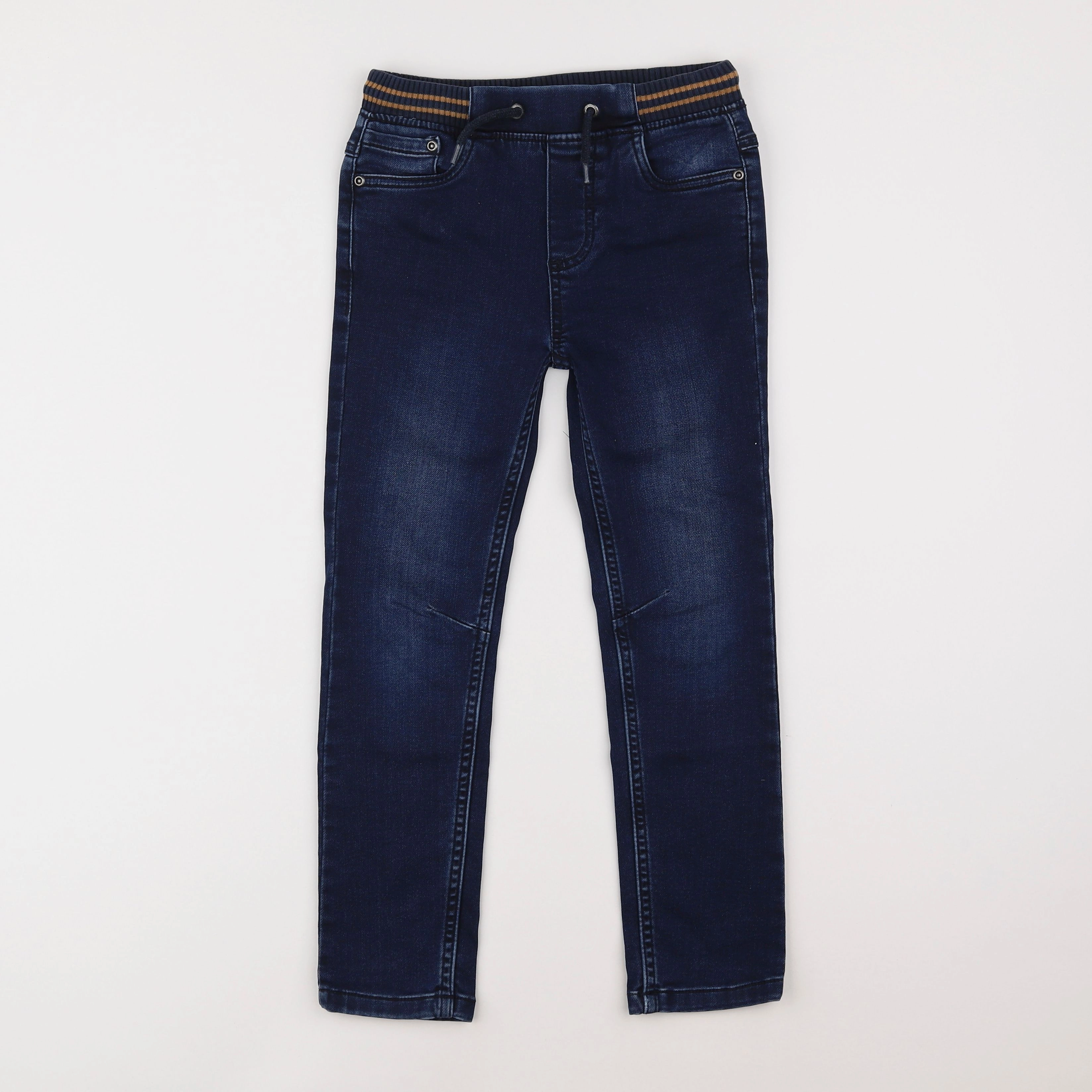 Vertbaudet - jegging bleu - 7 ans