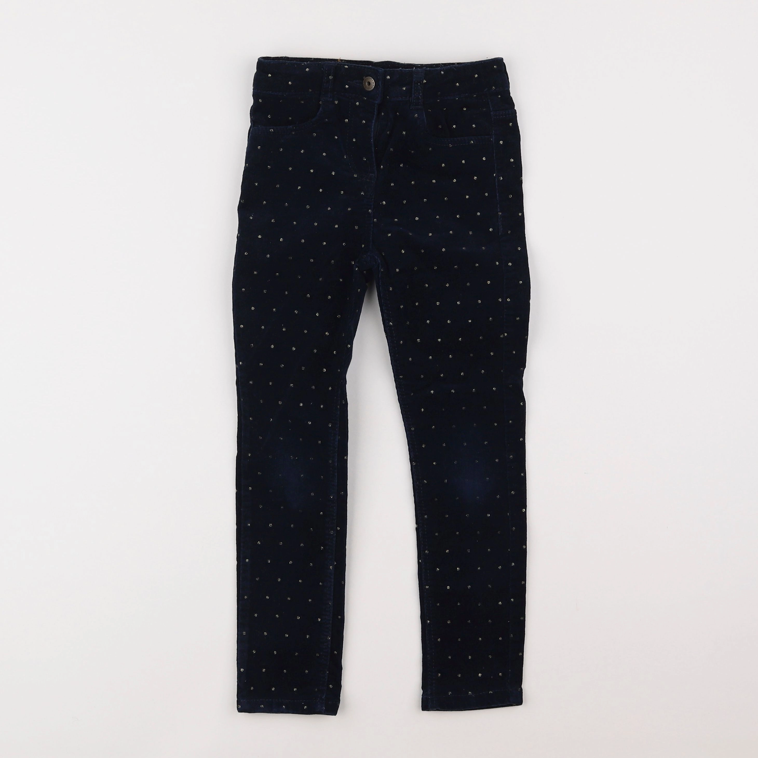 Vertbaudet - pantalon bleu - 6 ans