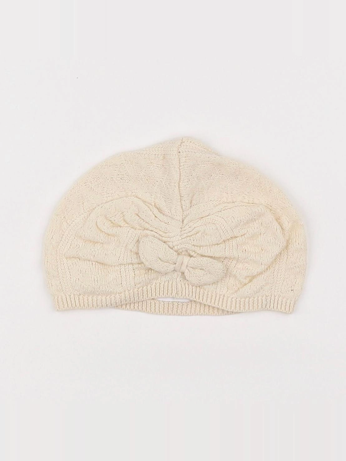 Vertbaudet - bonnet beige - 12/18 mois