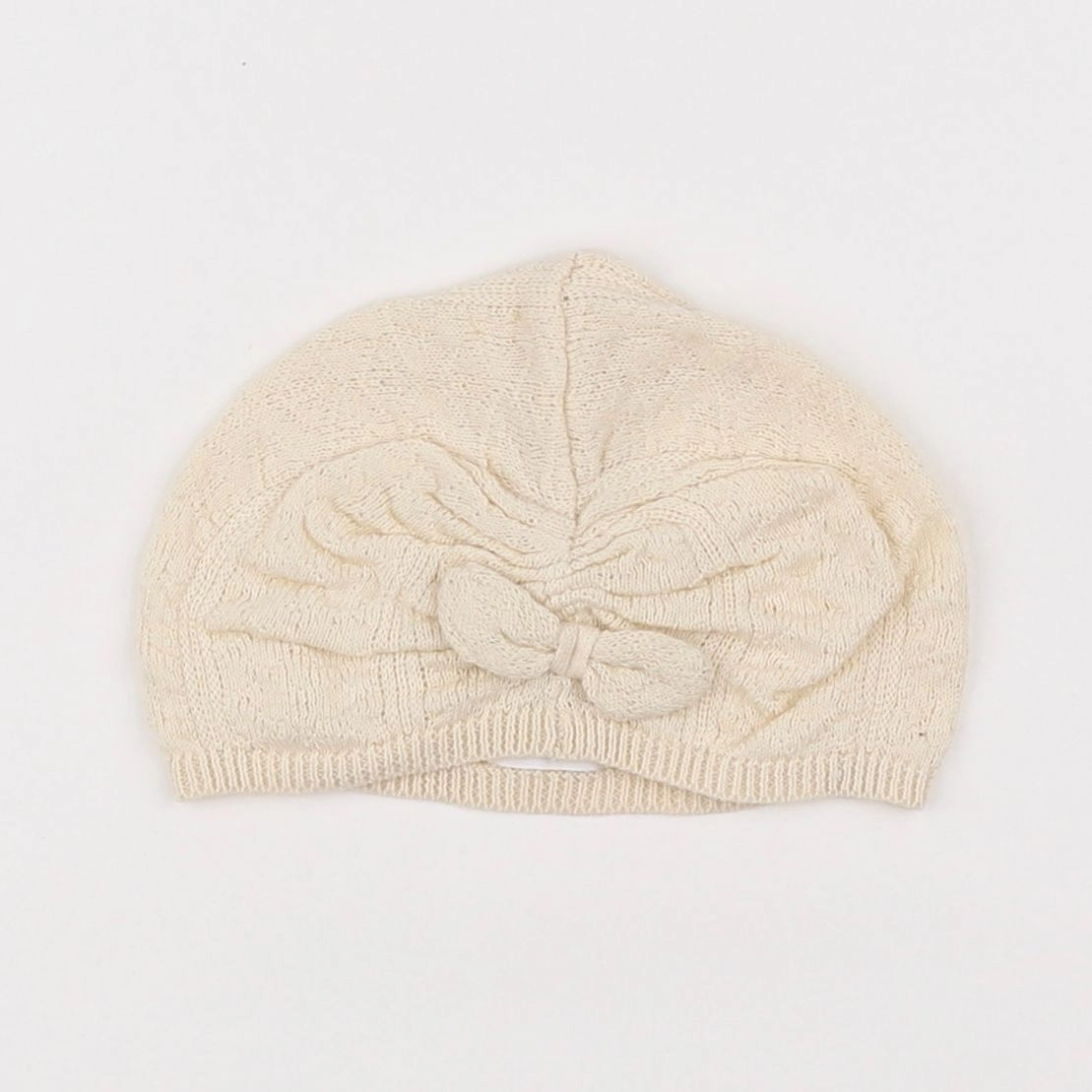 Vertbaudet - bonnet beige - 12/18 mois